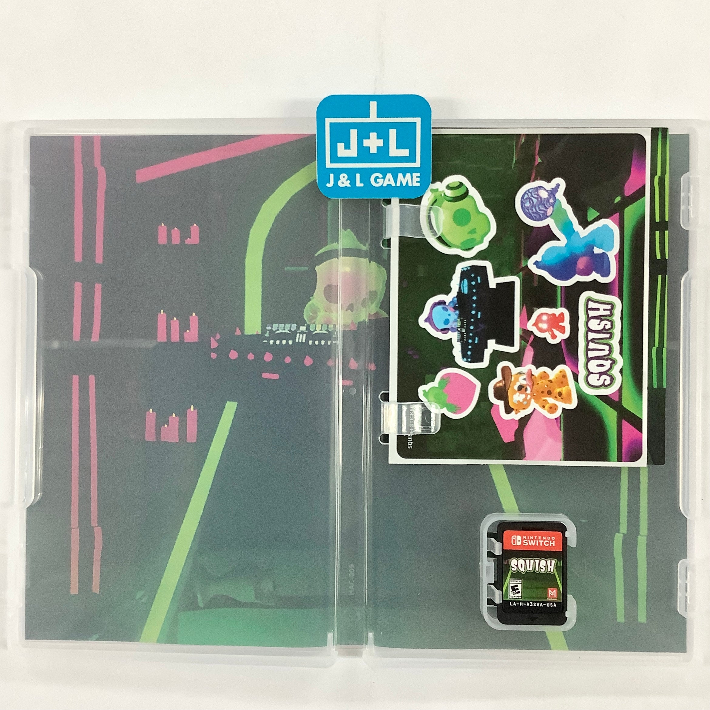 Squish - (NSW) Nintendo Switch [UNBOXING] Video Games PM Studios   