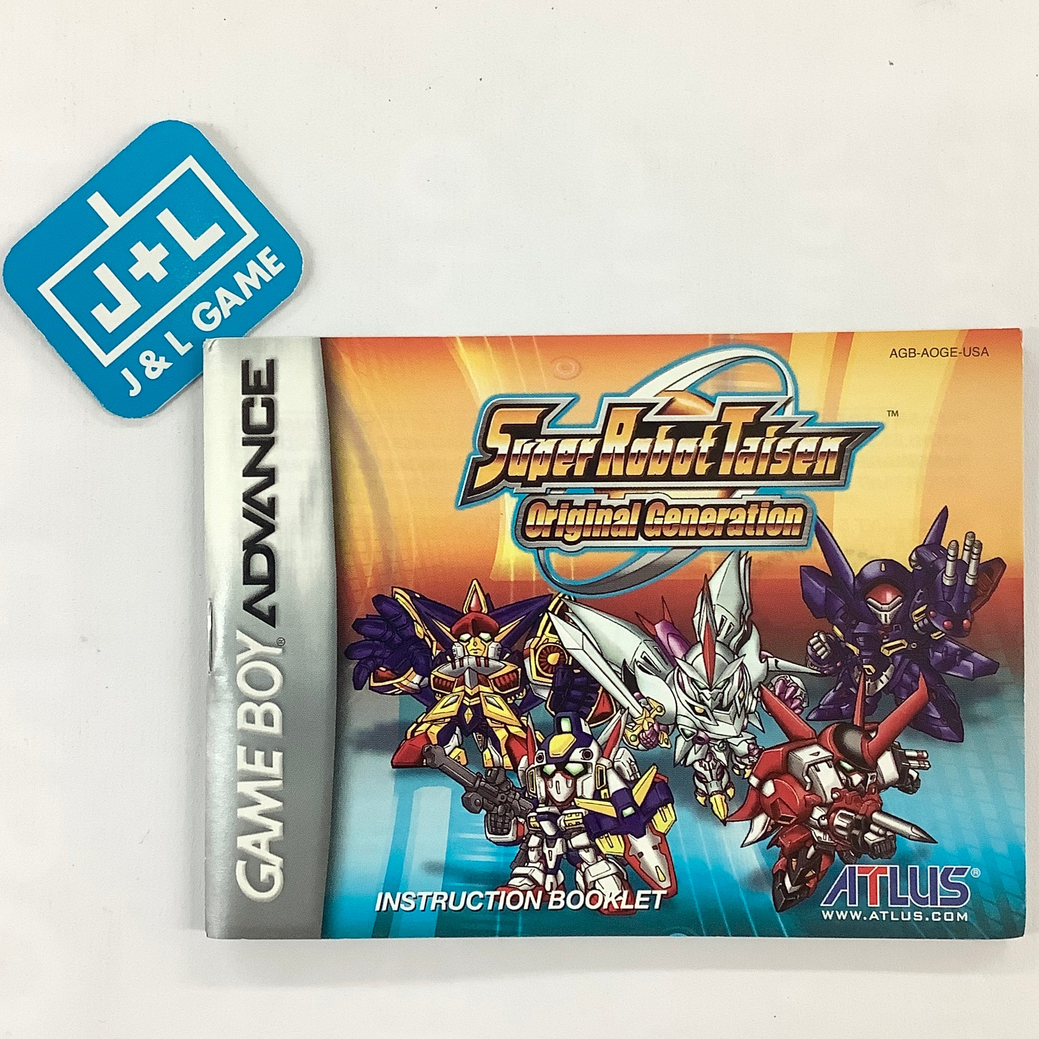 Super Robot Taisen: Original Generation - (GBA) Game Boy Advance [Pre-Owned] Video Games Atlus   