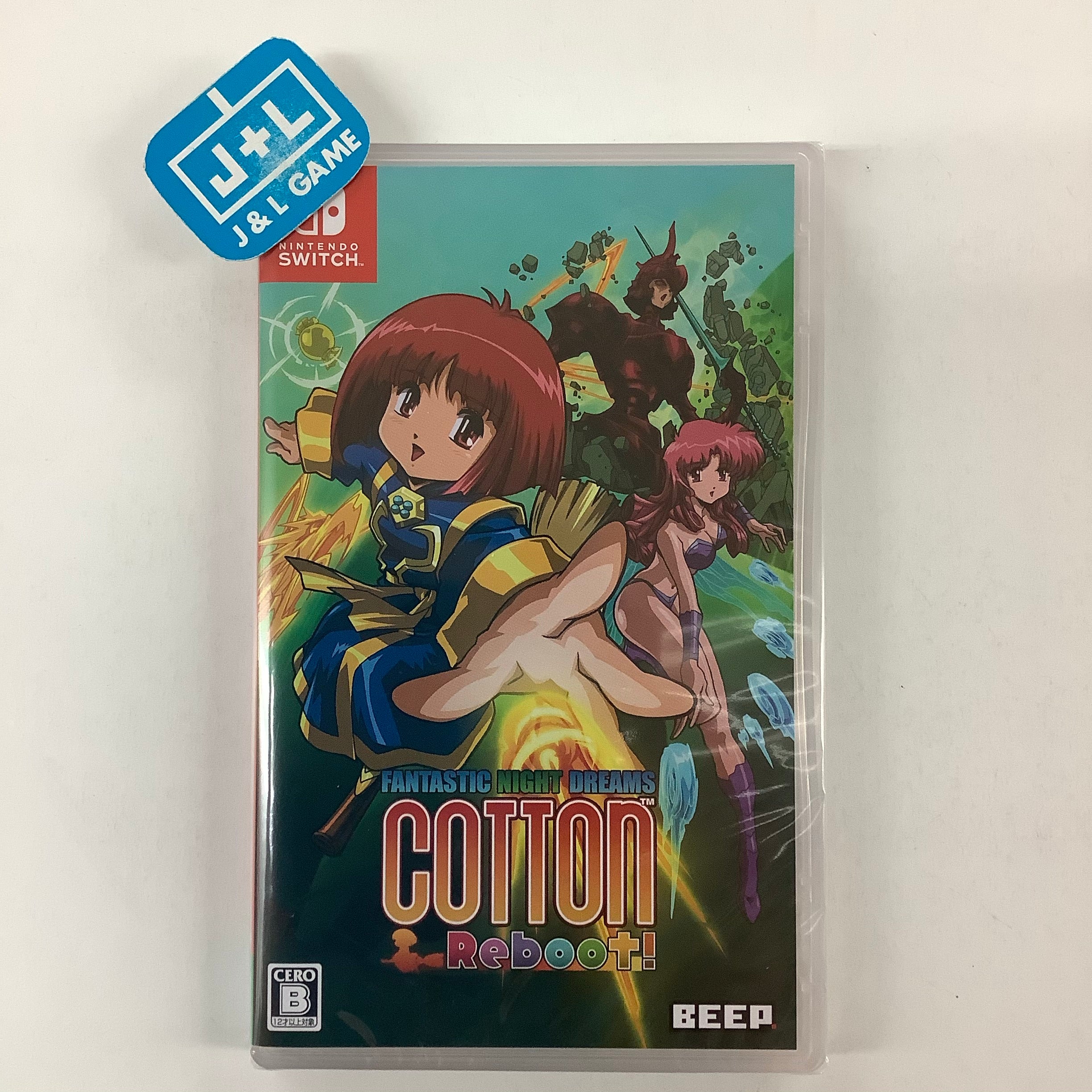 Cotton Reboot! - (NSW) Nintendo Switch (Japanese Import) Video Games BEEP   