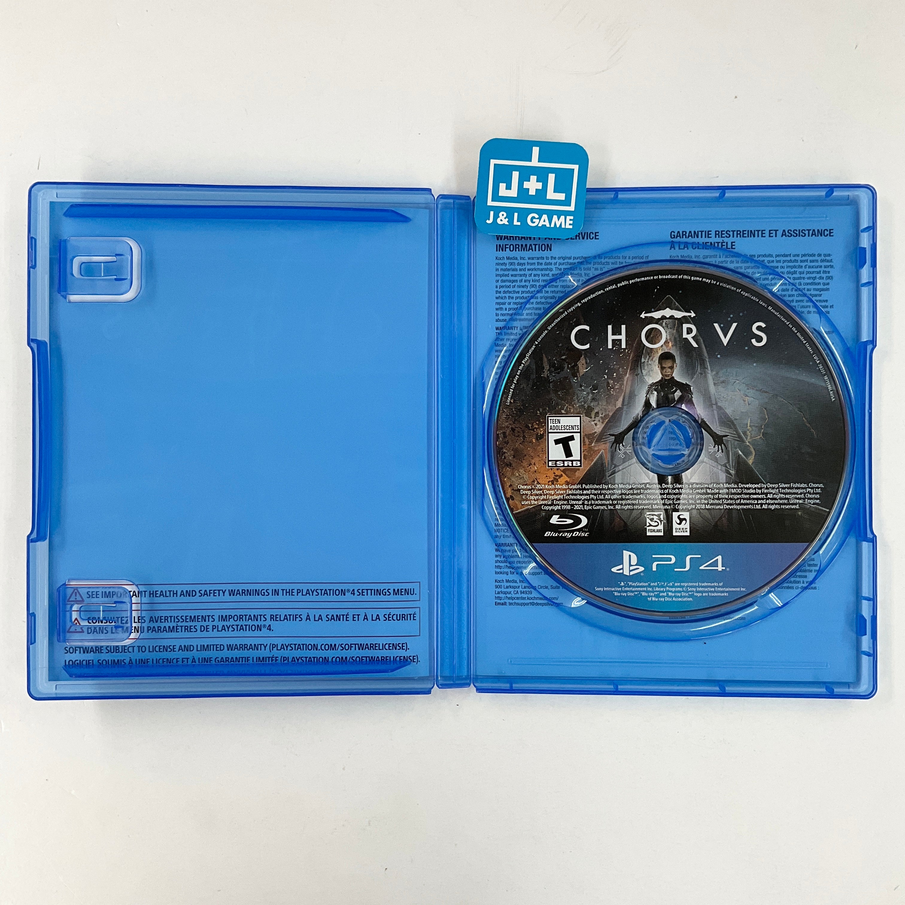 Chorus - (PS4) PlayStation 4 [UNBOXING] Video Games Deep Silver   