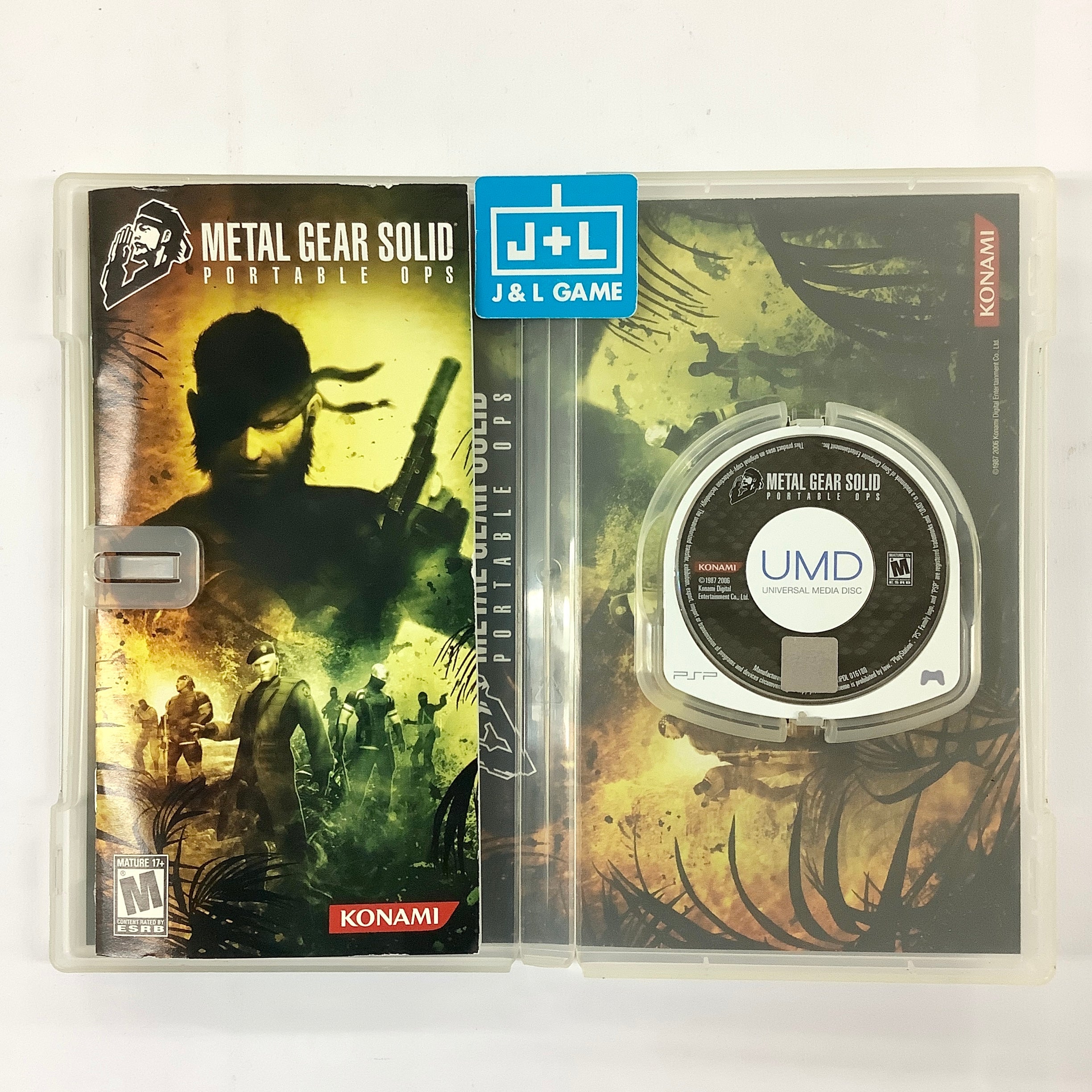 Metal Gear Solid: Portable Ops - Sony PSP [Pre-Owned] Video Games Konami   