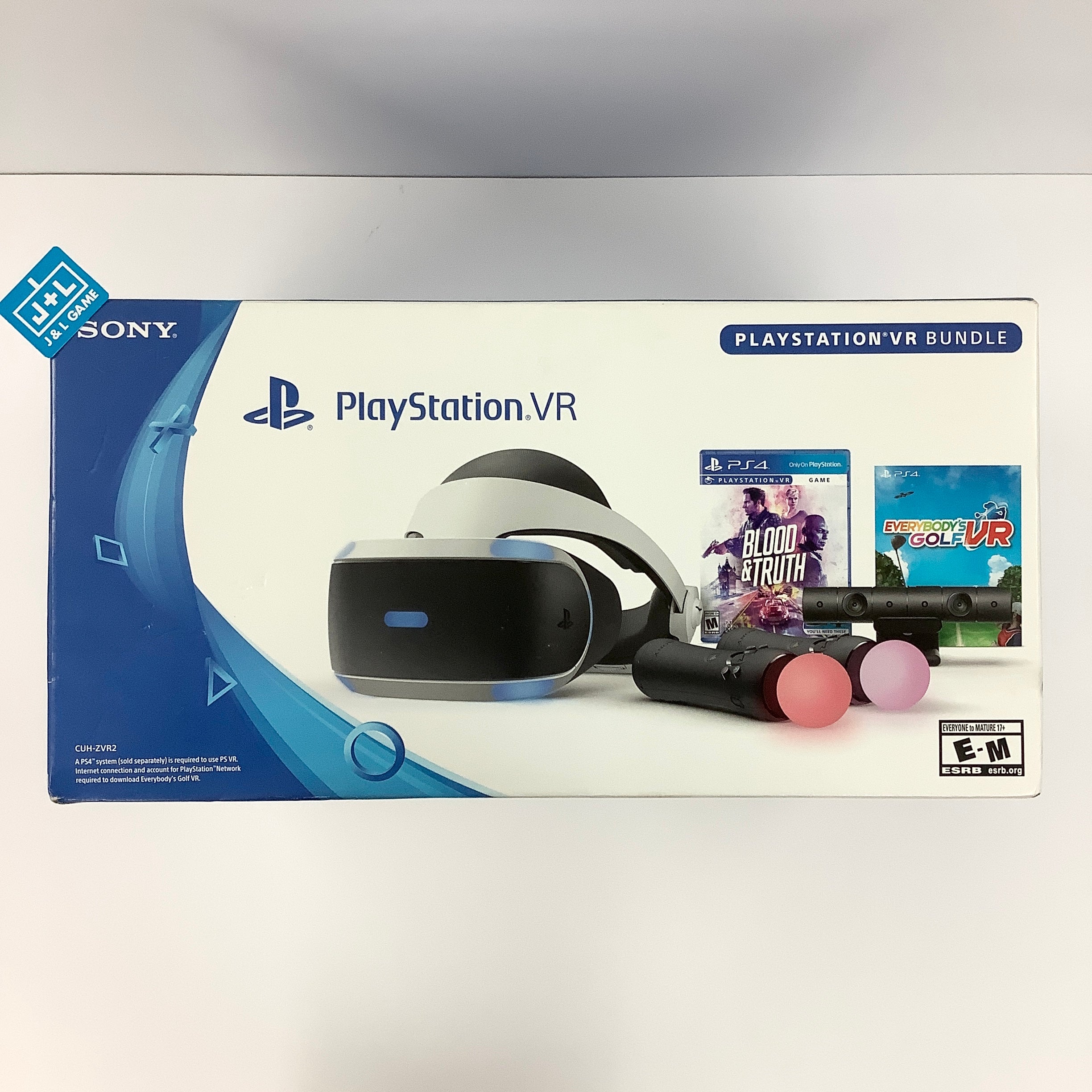 SONY PlayStation 4 PlayStation VR - Mega Blood + Truth Everybodys Golf Bundle - (PS4) PlayStation 4 Accessories PlayStation   