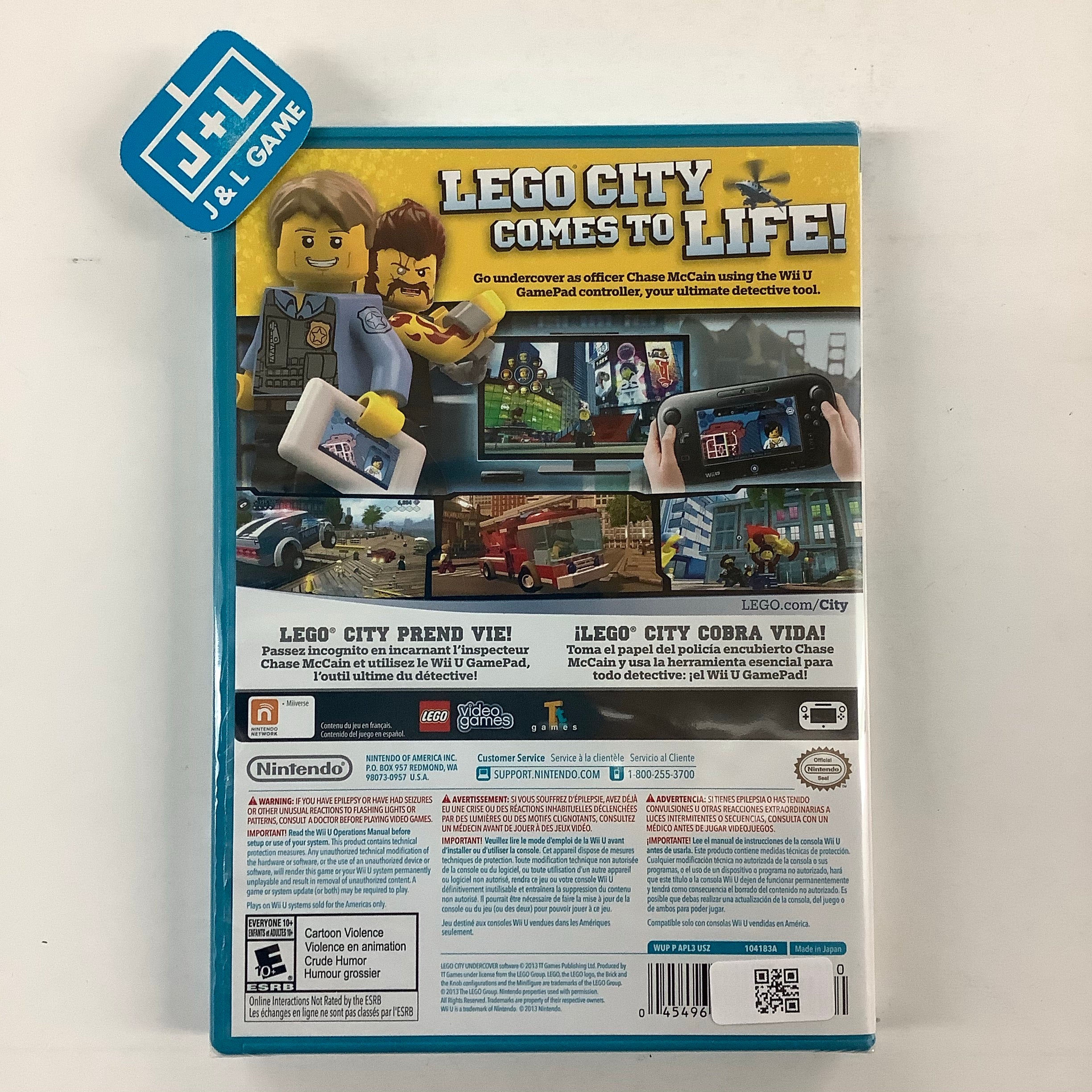LEGO City Undercover (Nintendo Selects) - Nintendo Wii U Video Games Nintendo   