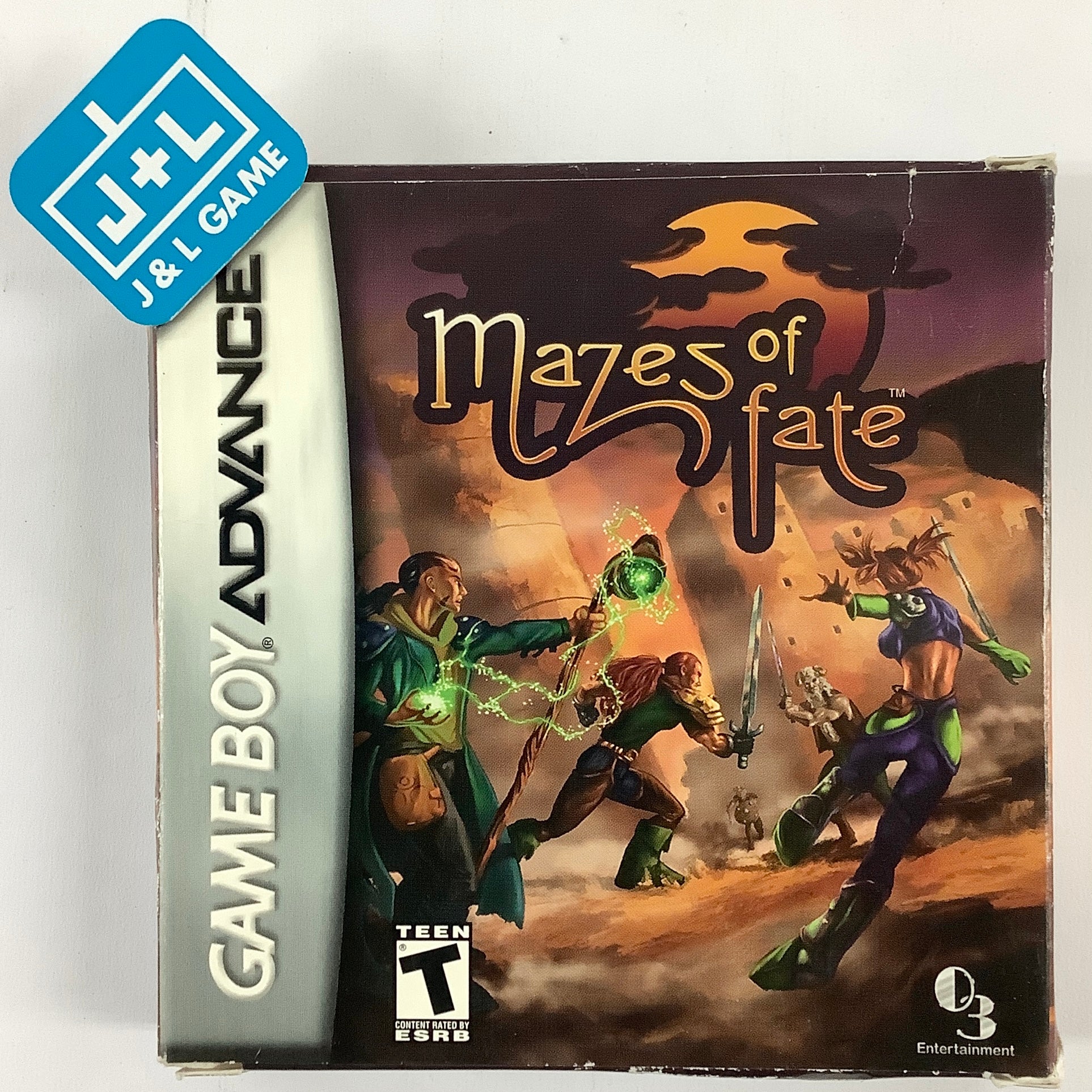 Mazes of Fate - (GBA) Game Boy Advance [Pre-Owned] Video Games O3 Entertainment   