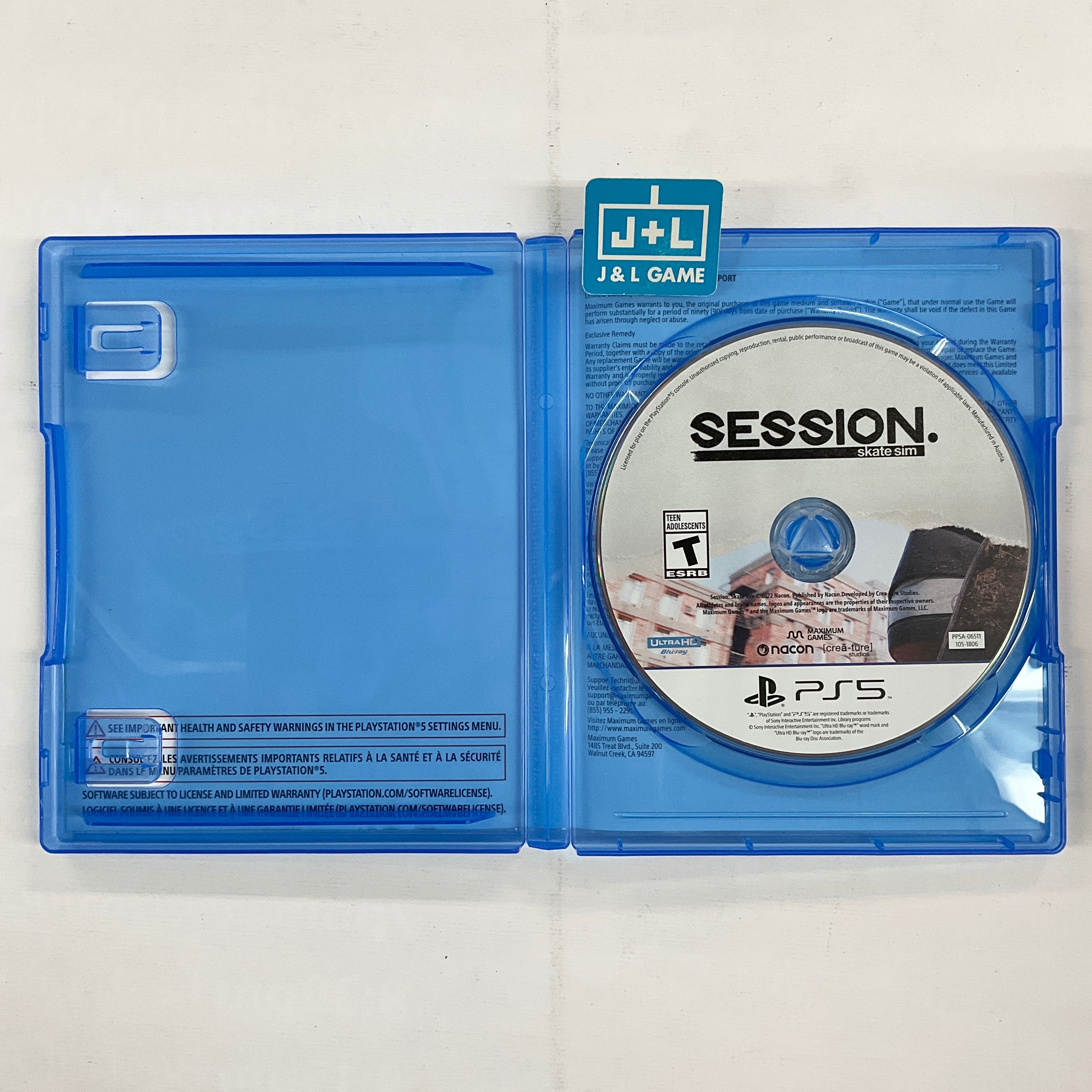 Session: Skate Sim - (PS5) PlayStation 5 [UNBOXING] Video Games Maximum Games   