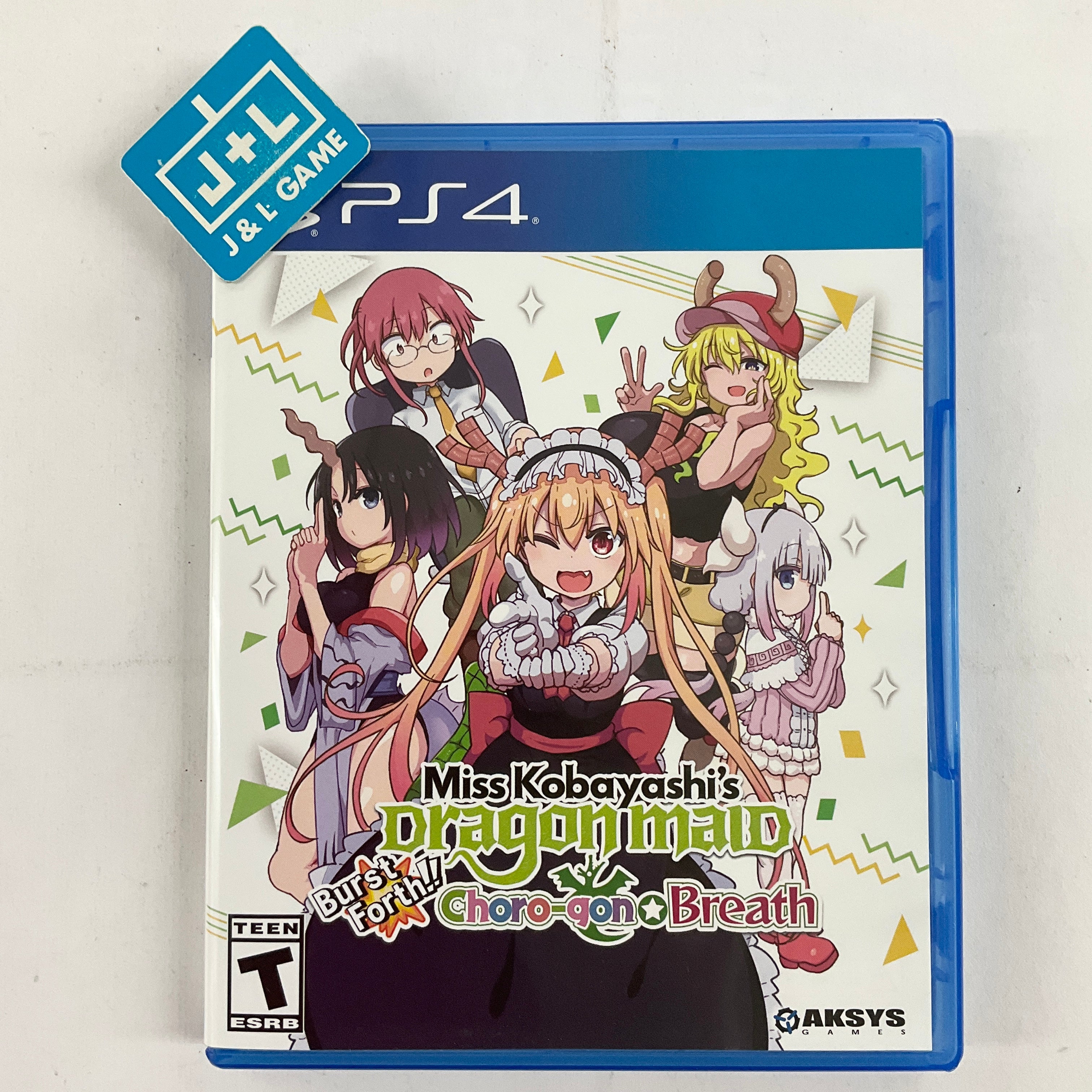 Miss Kobayashi’s Dragon Maid: Burst Forth!! Choro-gon☆Breath - (PS4) PlayStation 4 [UNBOXING] Video Games Aksys   