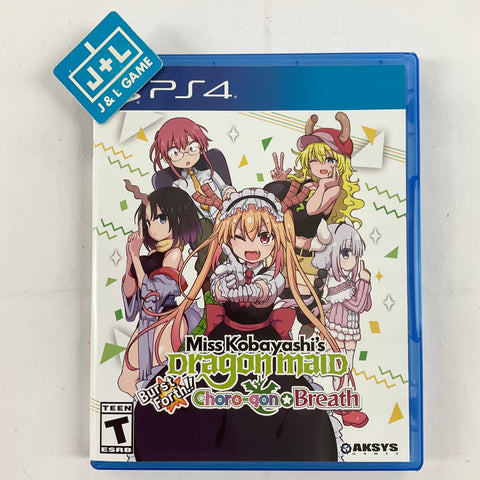 Miss Kobayashi’s Dragon Maid: Burst Forth!! Choro-gon☆Breath - (PS4) PlayStation 4 [UNBOXING] Video Games Aksys   