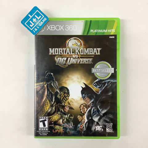 Mortal Kombat vs. DC Universe (Platinum Hits) - Xbox 360 [Pre-Owned] Video Games Midway   