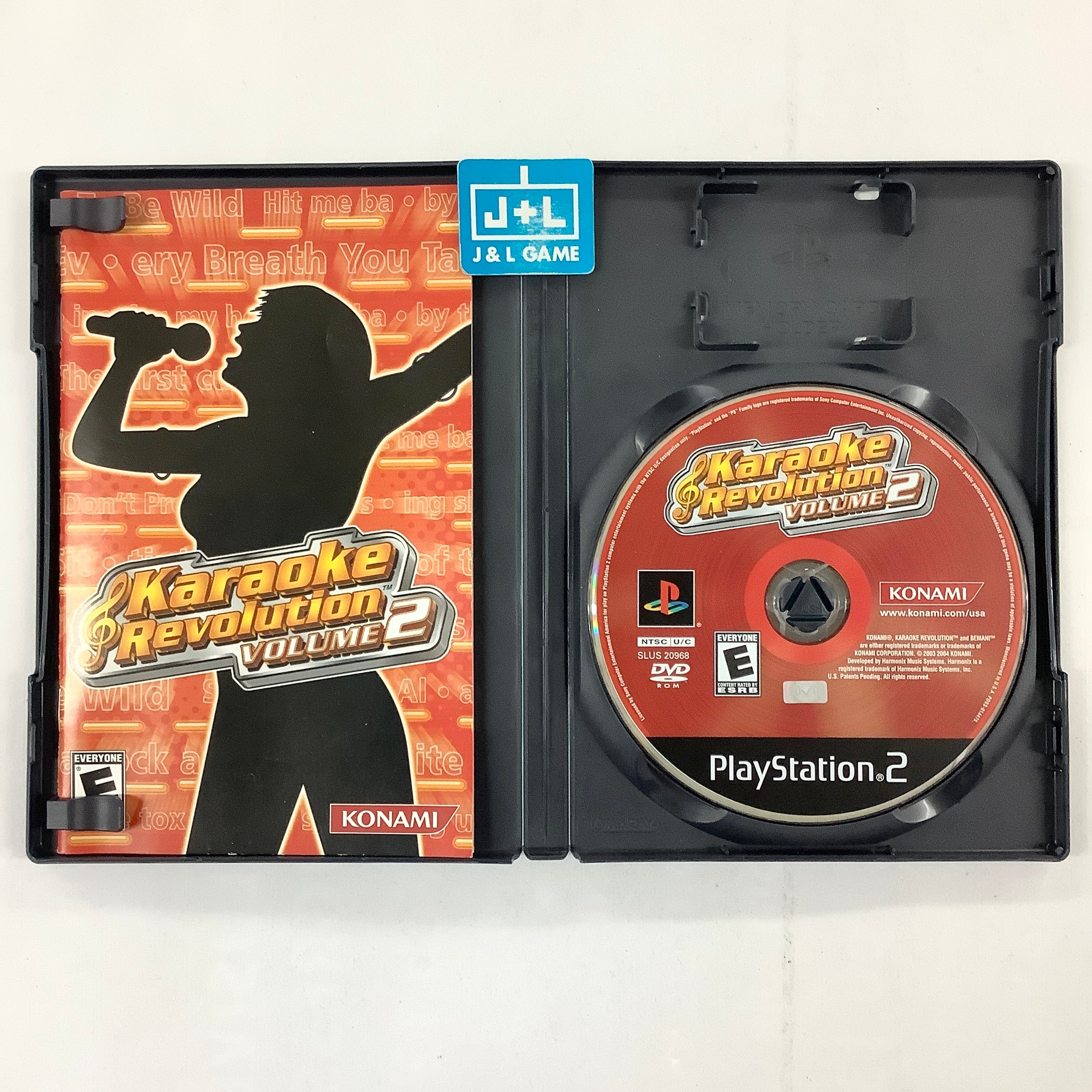 Karaoke Revolution Volume 2 - (PS2) PlayStation 2 [Pre-Owned] Video Games Konami   