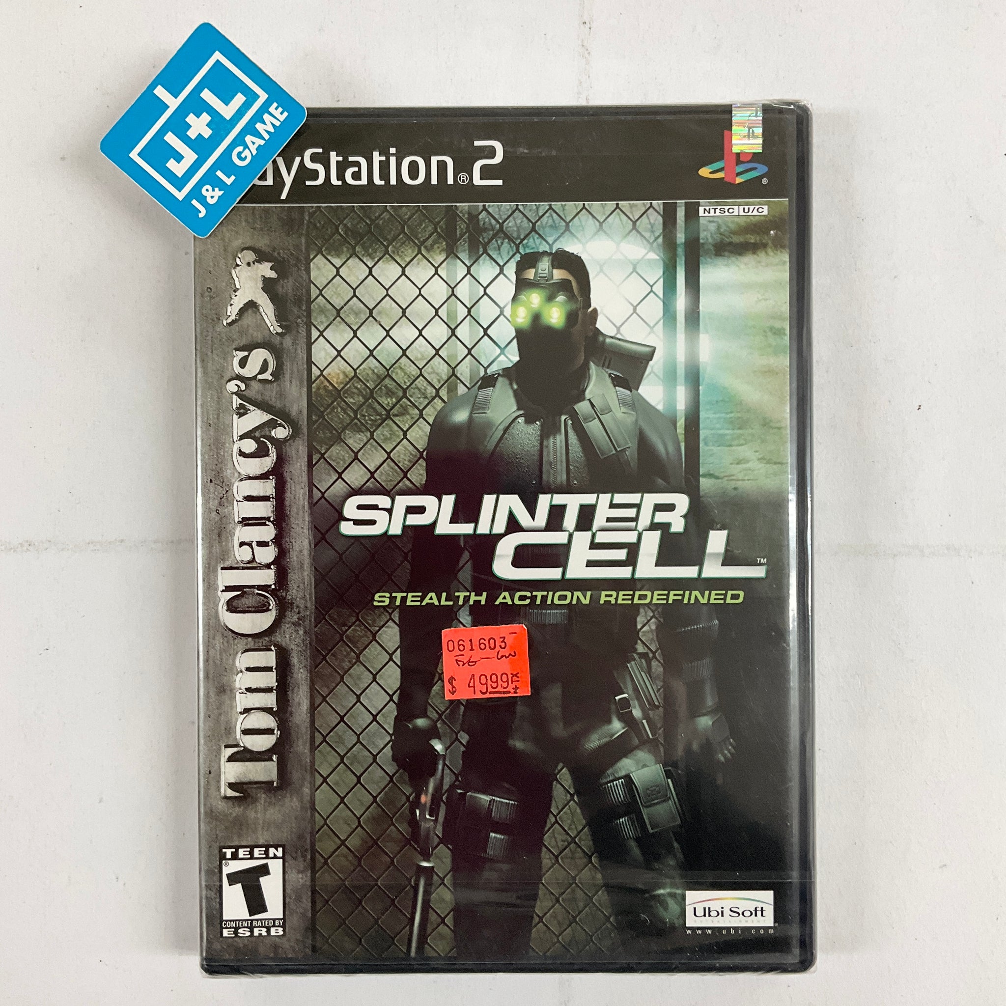 Tom Clancy's Splinter Cell - (PS2) PlayStation 2 – J&L Video Games New ...