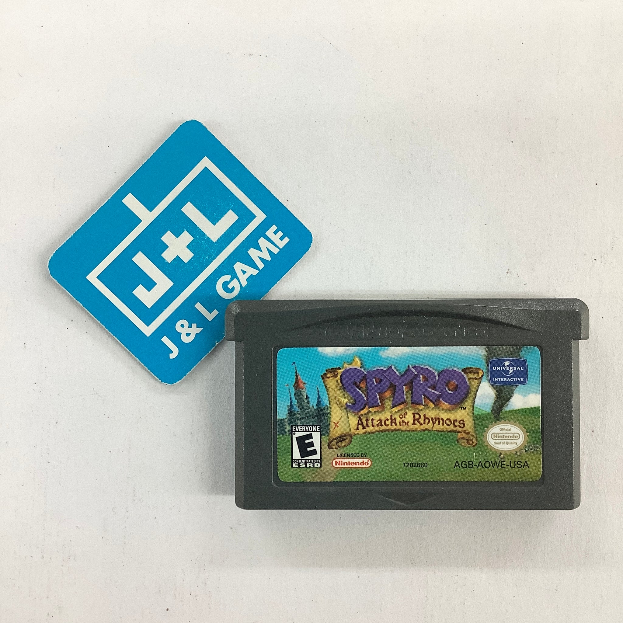Spyro: Attack of the Rhynocs - (GBA) Game Boy Advance [Pre-Owned] Video Games Universal Interactive   