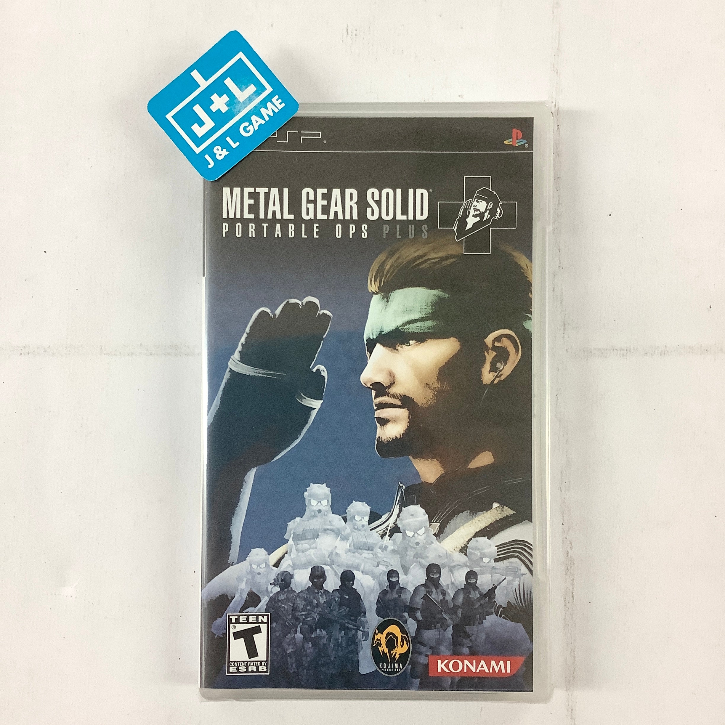 Metal Gear Solid : Portable Ops Plus PSP
