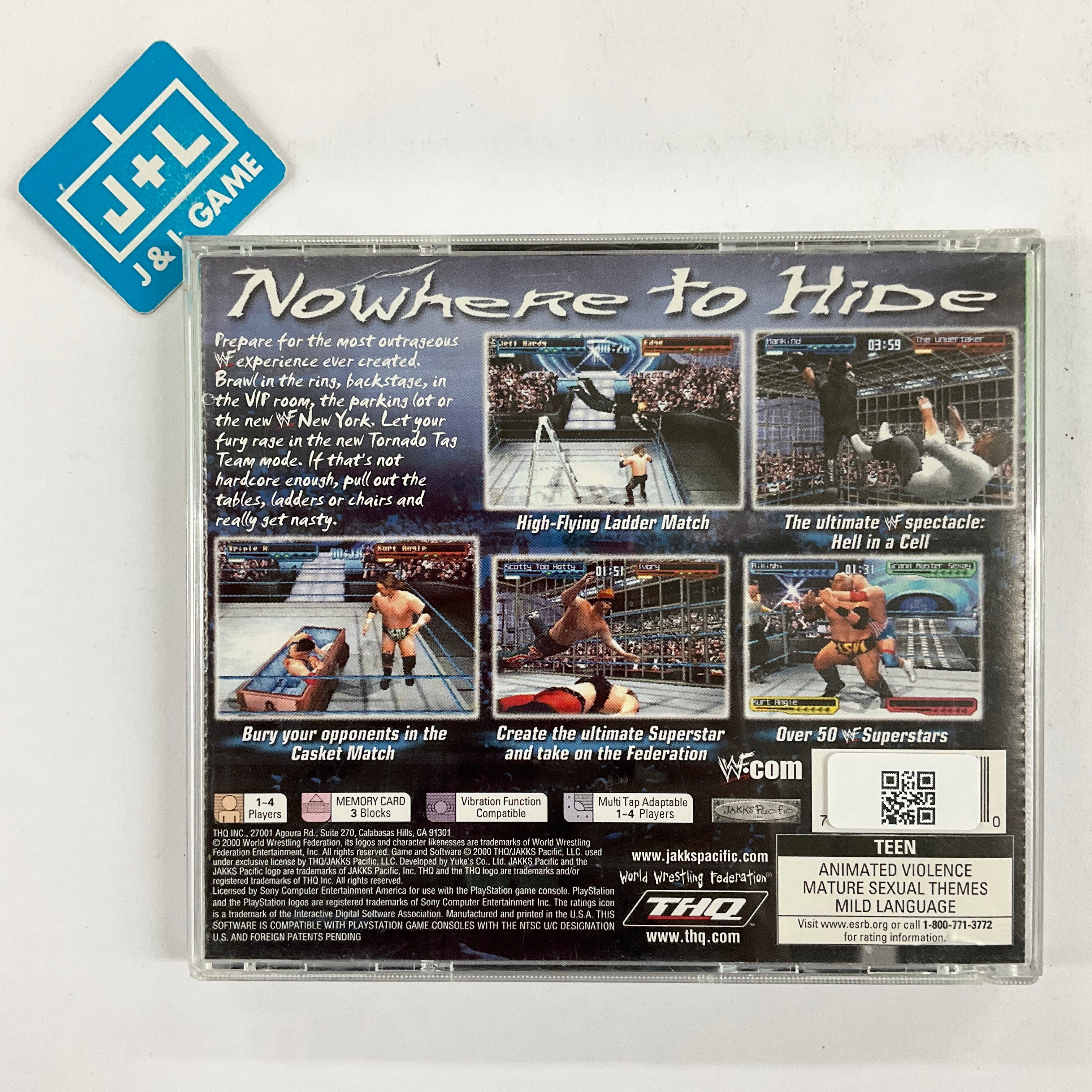 WWF SmackDown! 2: Know Your Role (Greatest Hits) - (PS1) PlayStation 1 [Pre-Owned] Video Games THQ   