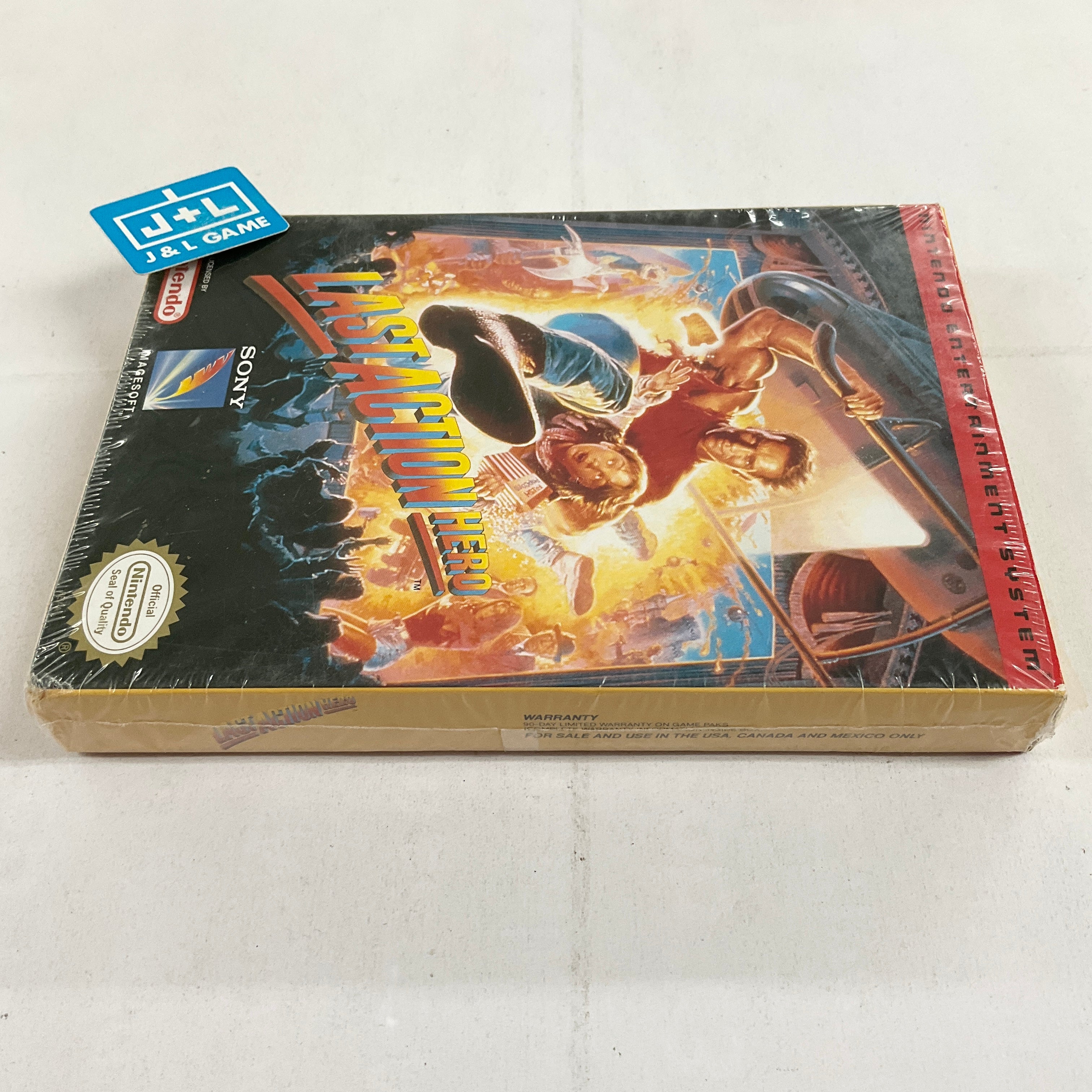 Last Action Hero - (NES) Nintendo Entertainment System [Pre-Owned] Video Games Sony Imagesoft   