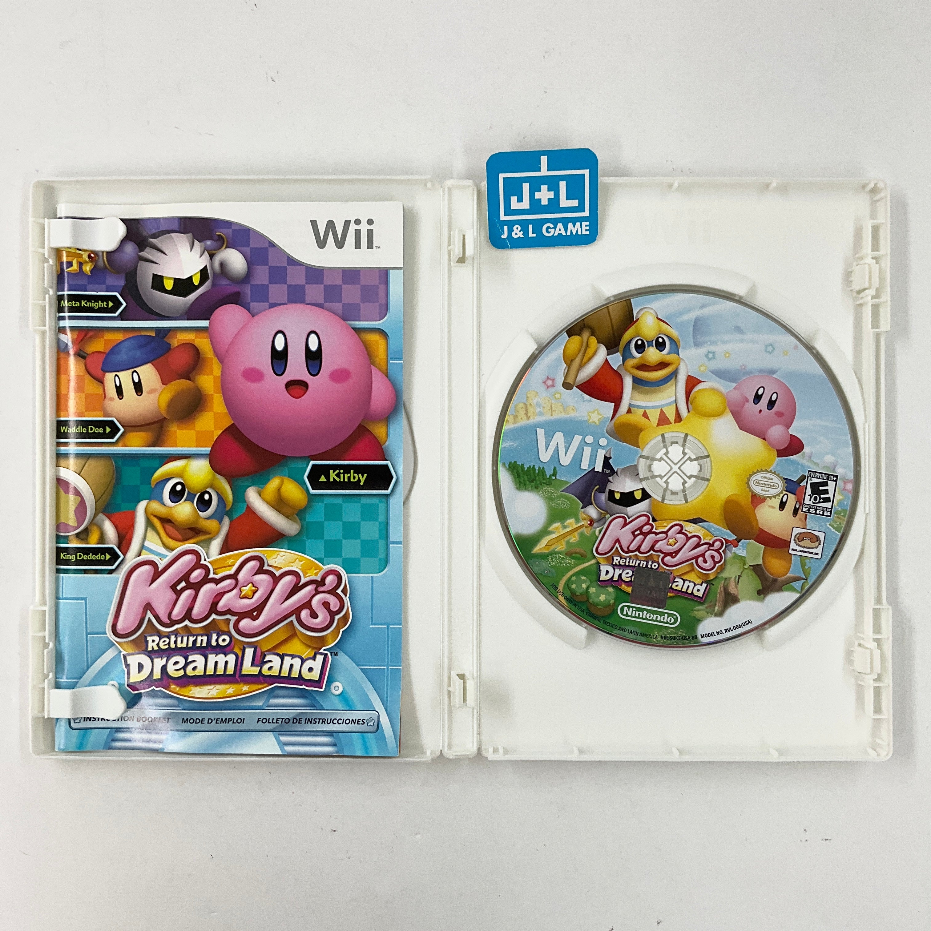 Kirby's Return to Dream Land - Nintendo Wii [Pre-Owned] Video Games Nintendo   