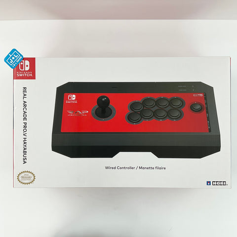 HORI Nintendo Switch Real Arcade Pro V Hayabusa Fight Stick - (NSW) Nintendo Switch Accessories Hori   