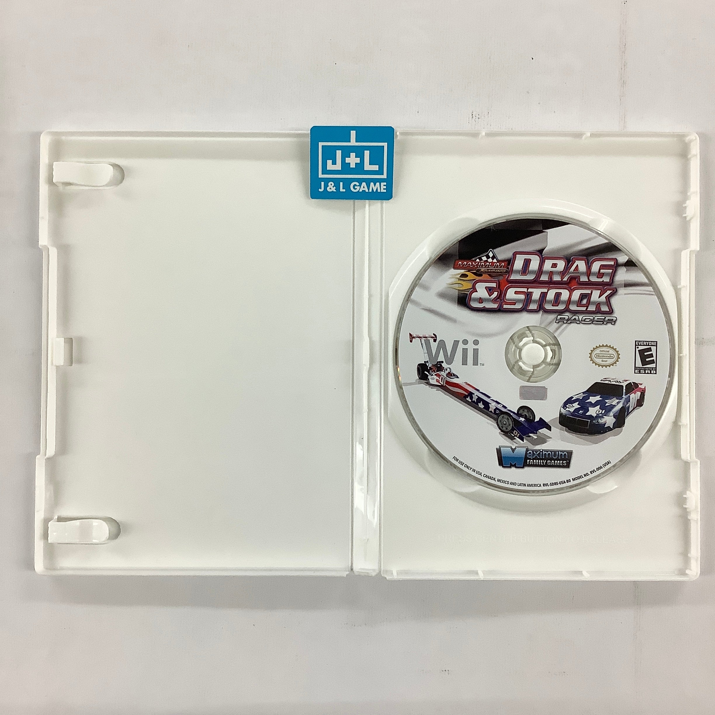 Maximum Racing: Drag & Stock Racer - Nintendo Wii [Pre-Owned] Video Games Maximum Family Games   