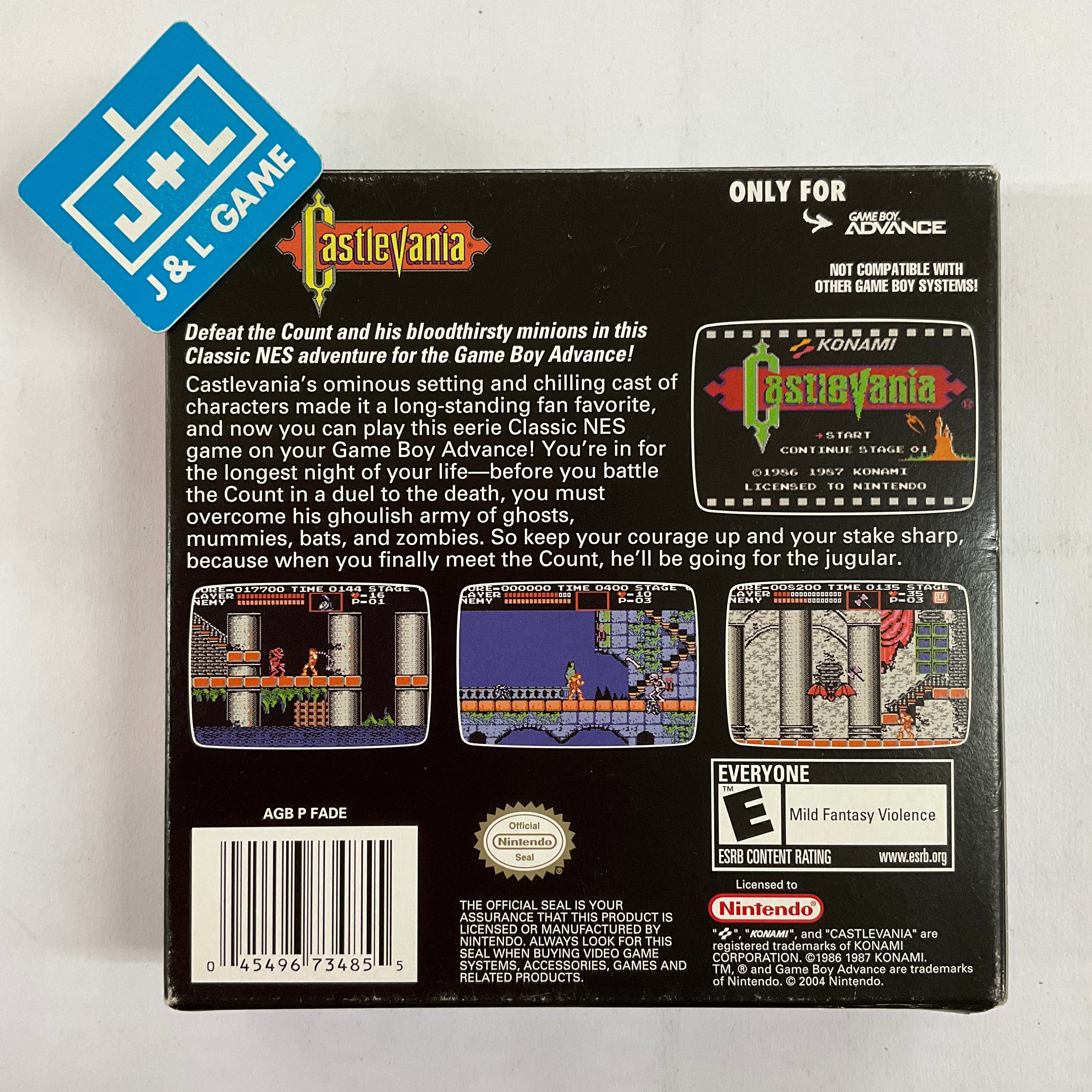 Classic NES Series: Castlevania - (GBA) Game Boy Advance [Pre-Owned] Video Games Nintendo   