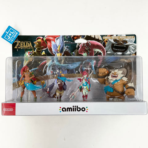 Champions 4-Pack (The Legend of Zelda: Breath of the Wild) - (NSW) Nintendo Switch Amiibo (European Import) Amiibo Nintendo   