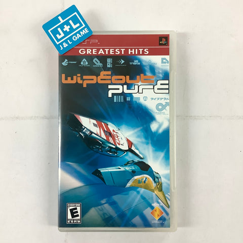 Wipeout Pure (Greatest Hits) - Sony PSP [Pre-Owned] Video Games SCEA   