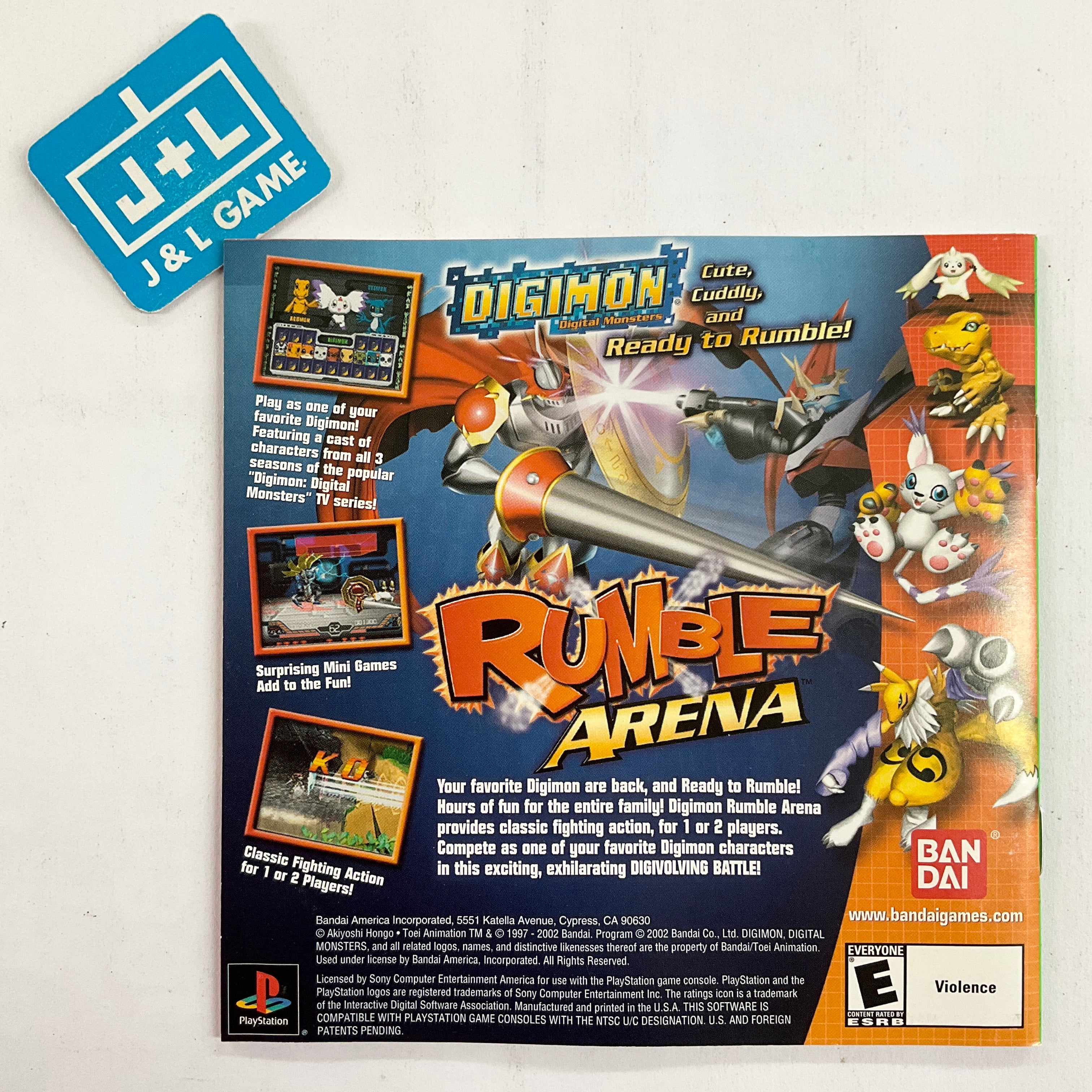 Digimon World 3 (Greatest Hits) - (PS1) PlayStation 1 [Pre-Owned] Video Games Bandai   
