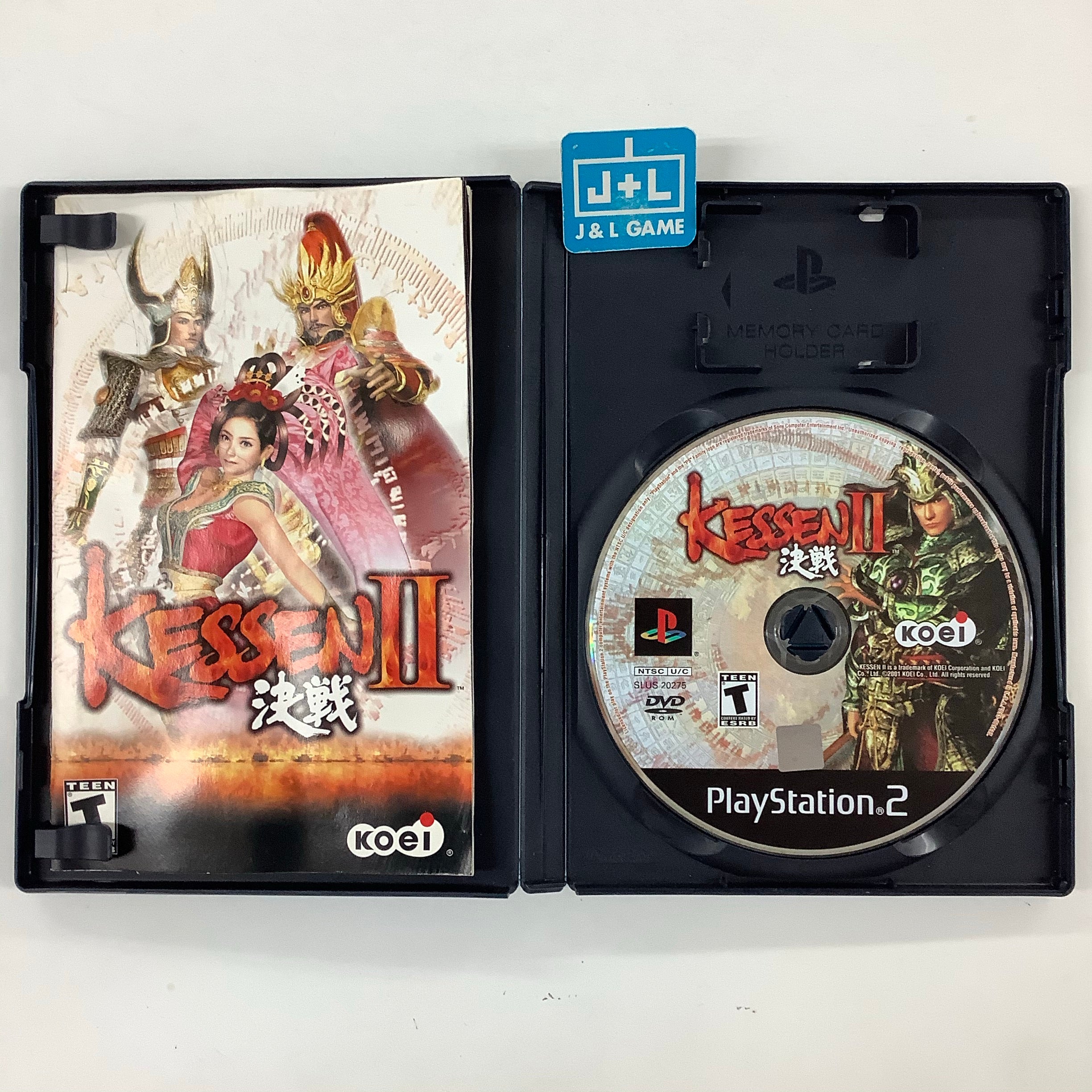 Kessen II - (PS2) PlayStation 2 [Pre-Owned] Video Games Koei   