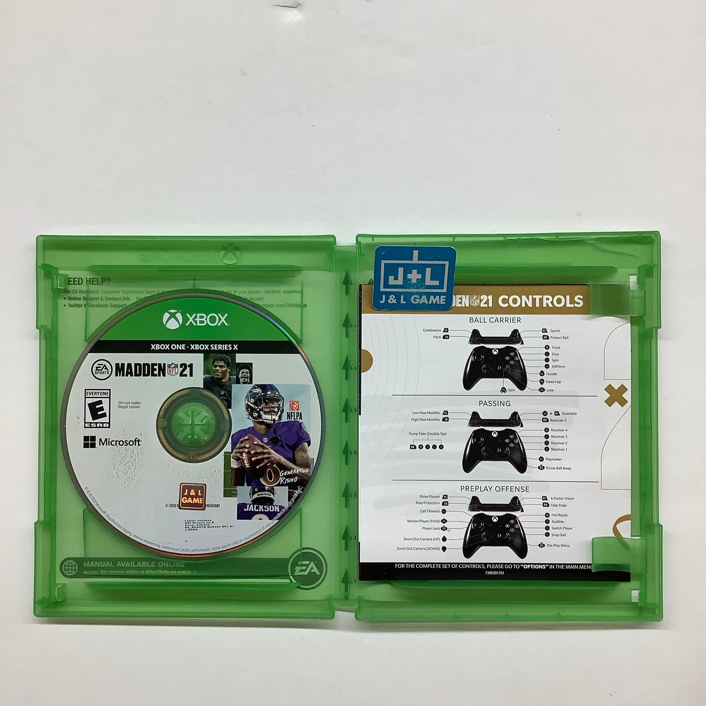 Madden NFL 21 - (XSX) Xbox Series X [Pre-Owned] Video Games Electronic Arts   