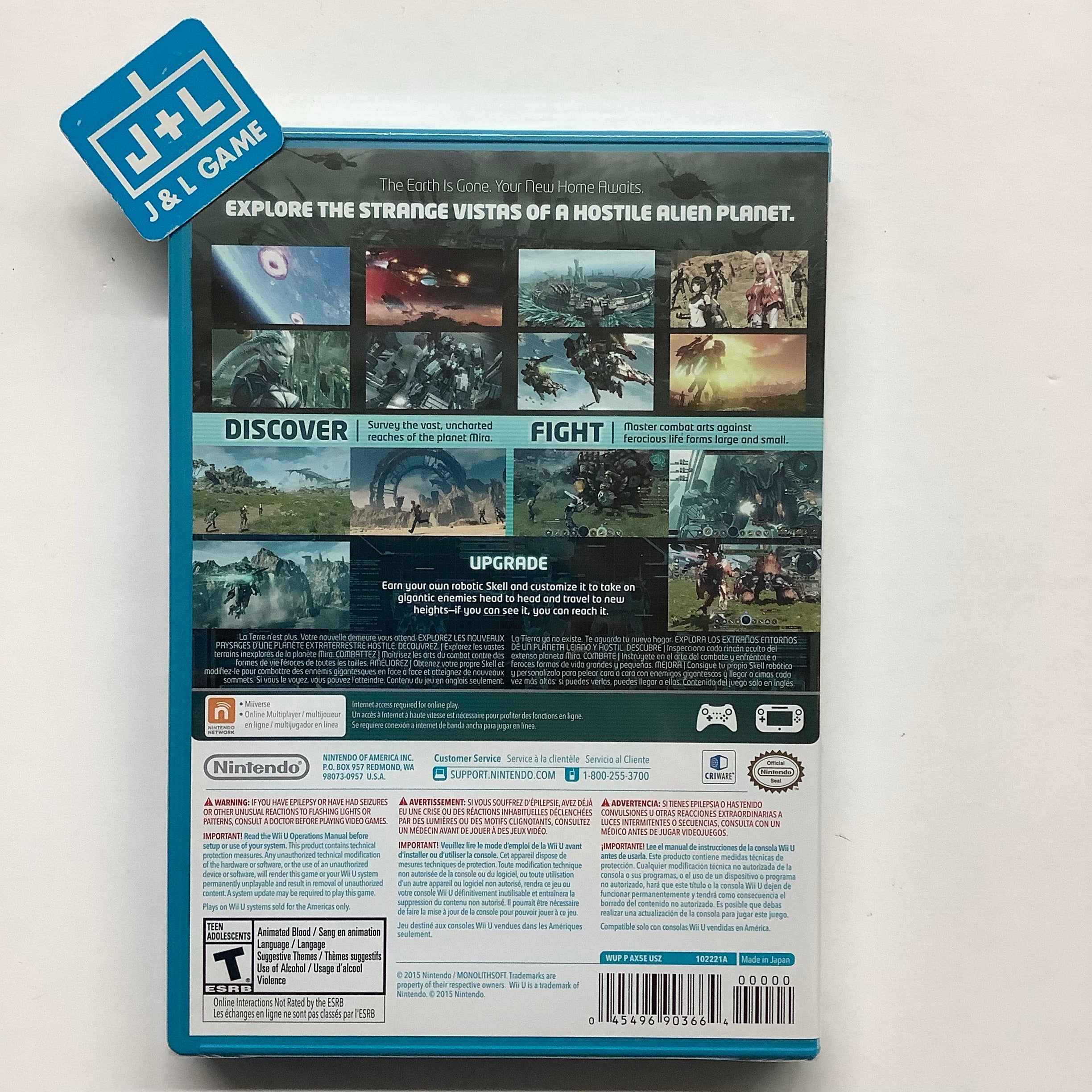 Xenoblade Chronicles X - Nintendo Wii U Video Games Nintendo   