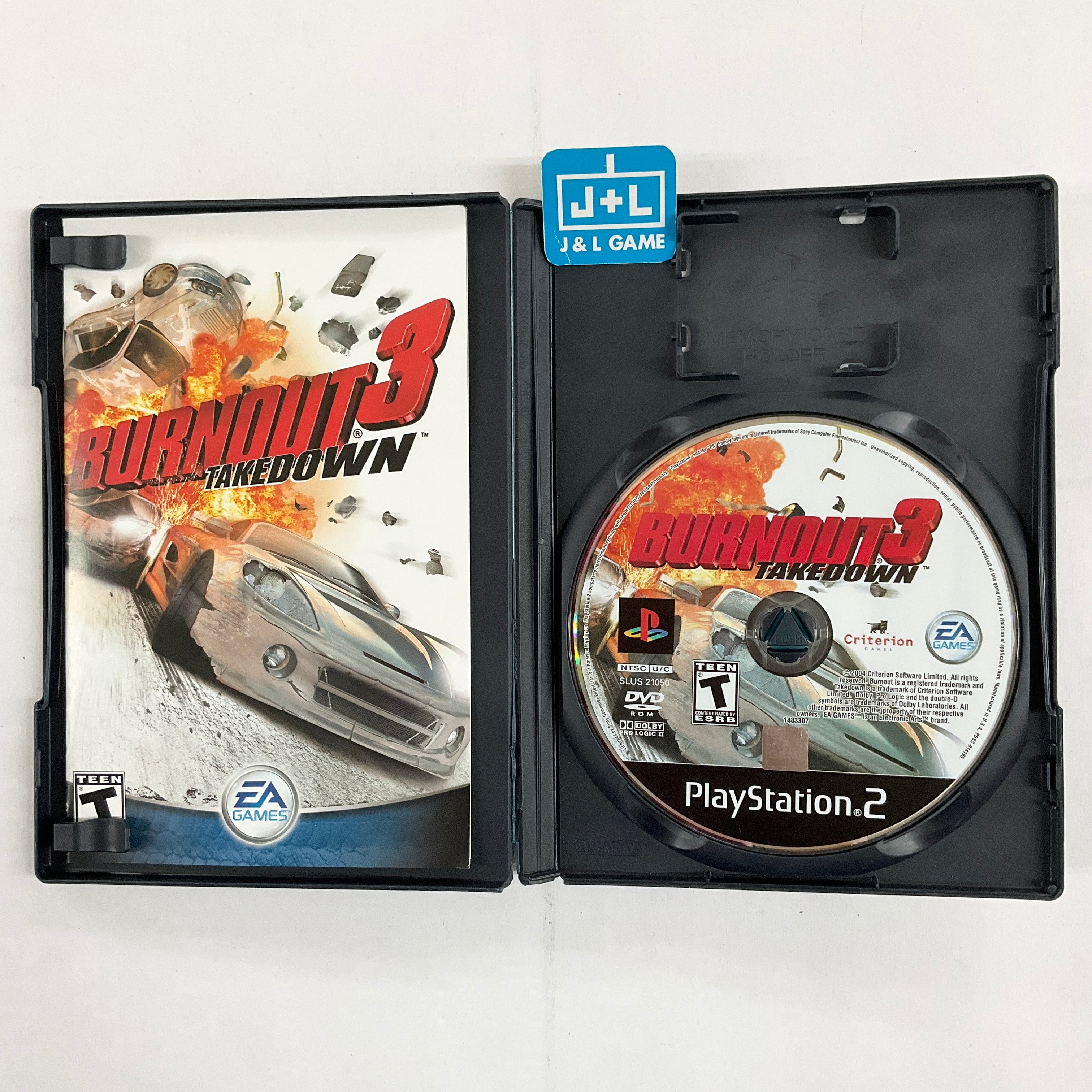 Burnout 3: Takedown - (PS2) PlayStation 2 [Pre-Owned] Video Games EA Games   