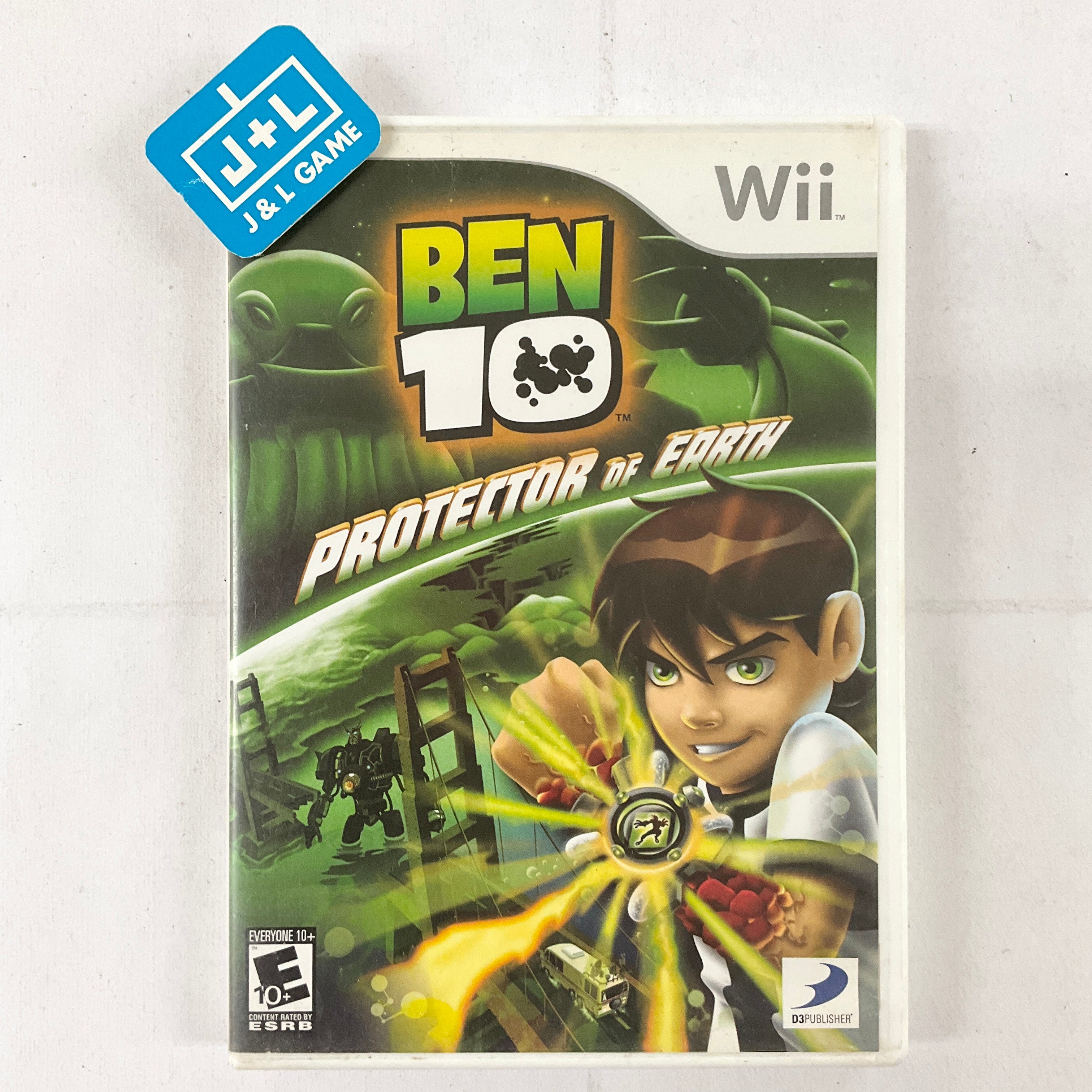 Ben 10: Protector of Earth - Nintendo Wii [Pre-Owned] Video Games D3Publisher   