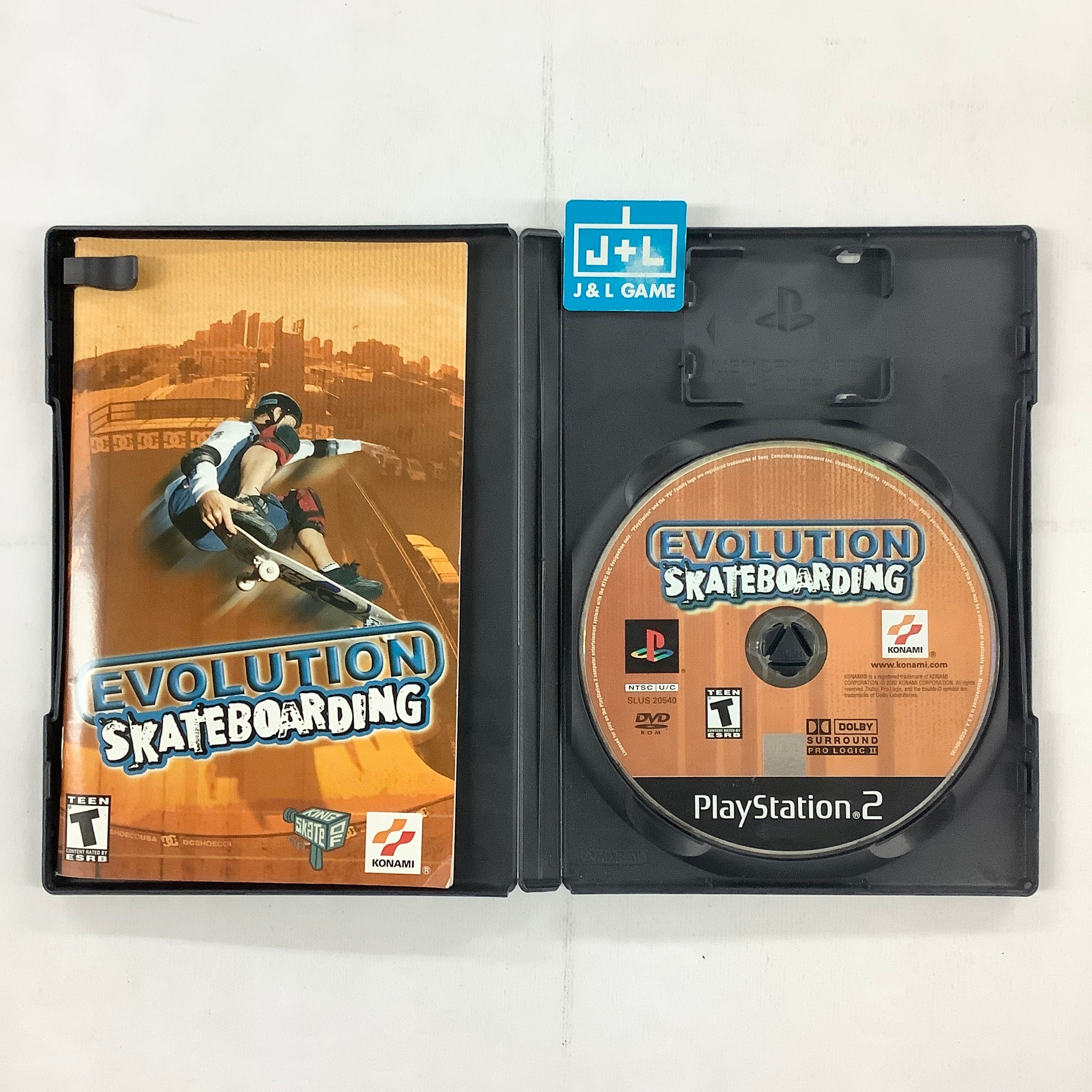 Evolution Skateboarding - (PS2) PlayStation 2 [Pre-Owned] Video Games Konami   