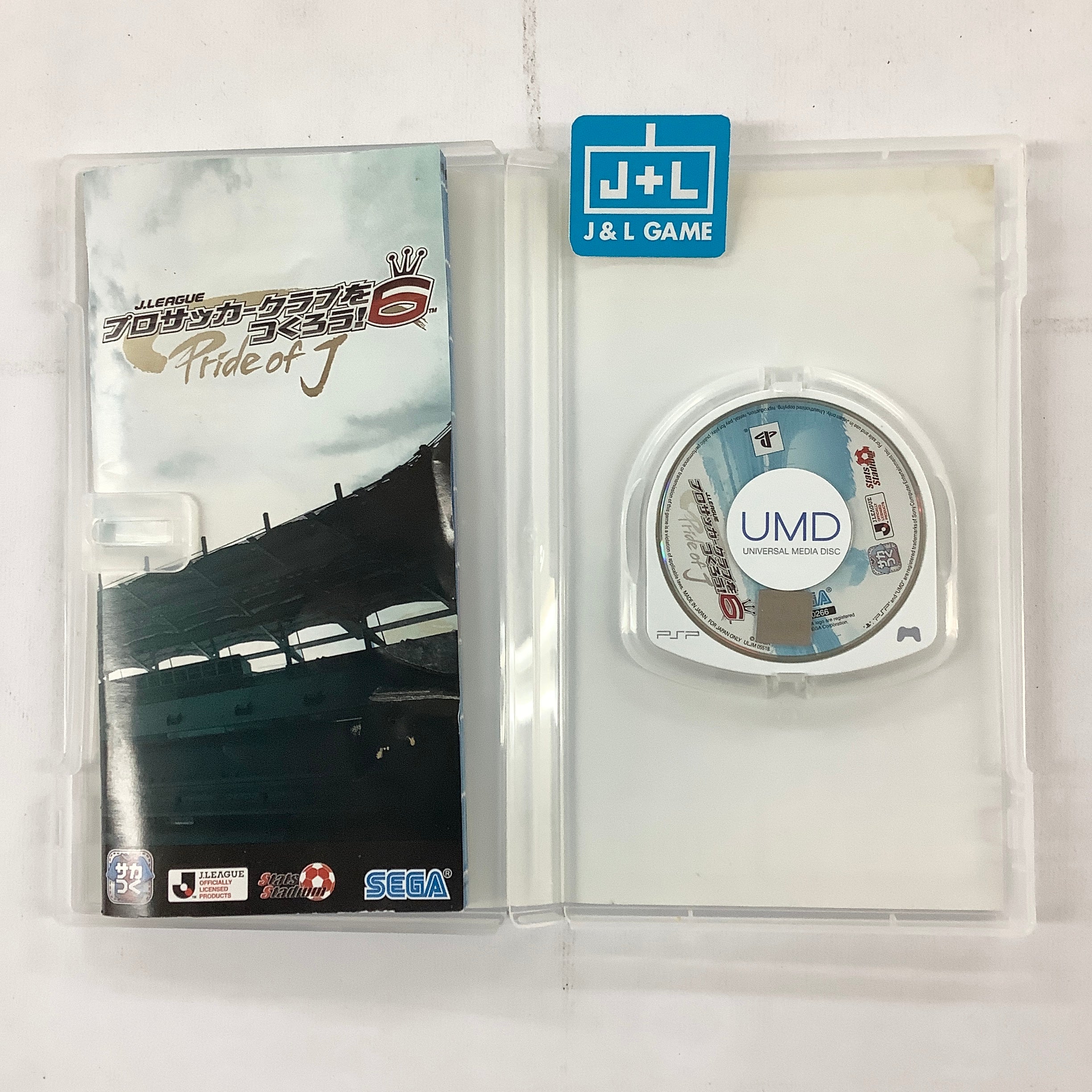 J.League Pro Soccer Club o Tsukurou! 6: Pride of J - Sony PSP [Pre-Owned] (Japanese Import) Video Games Sega   