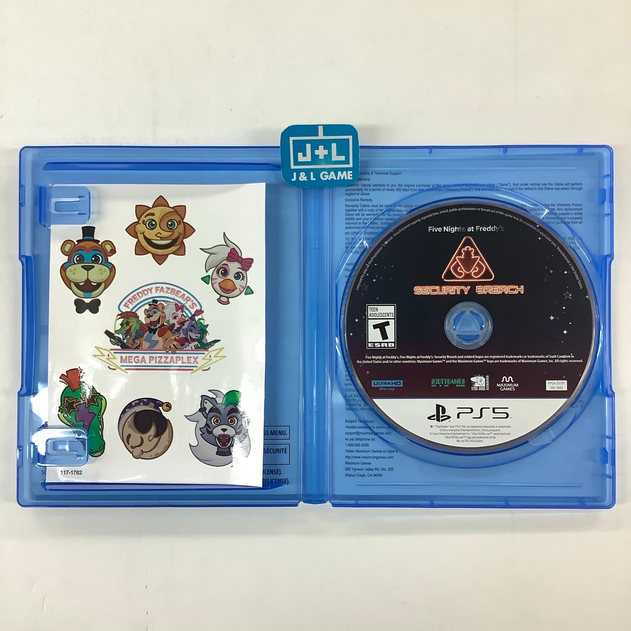 Five Nights at Freddy's: Security Breach - (PS5) PlayStation 5 [UNBOXING] Video Games Maximum Games   