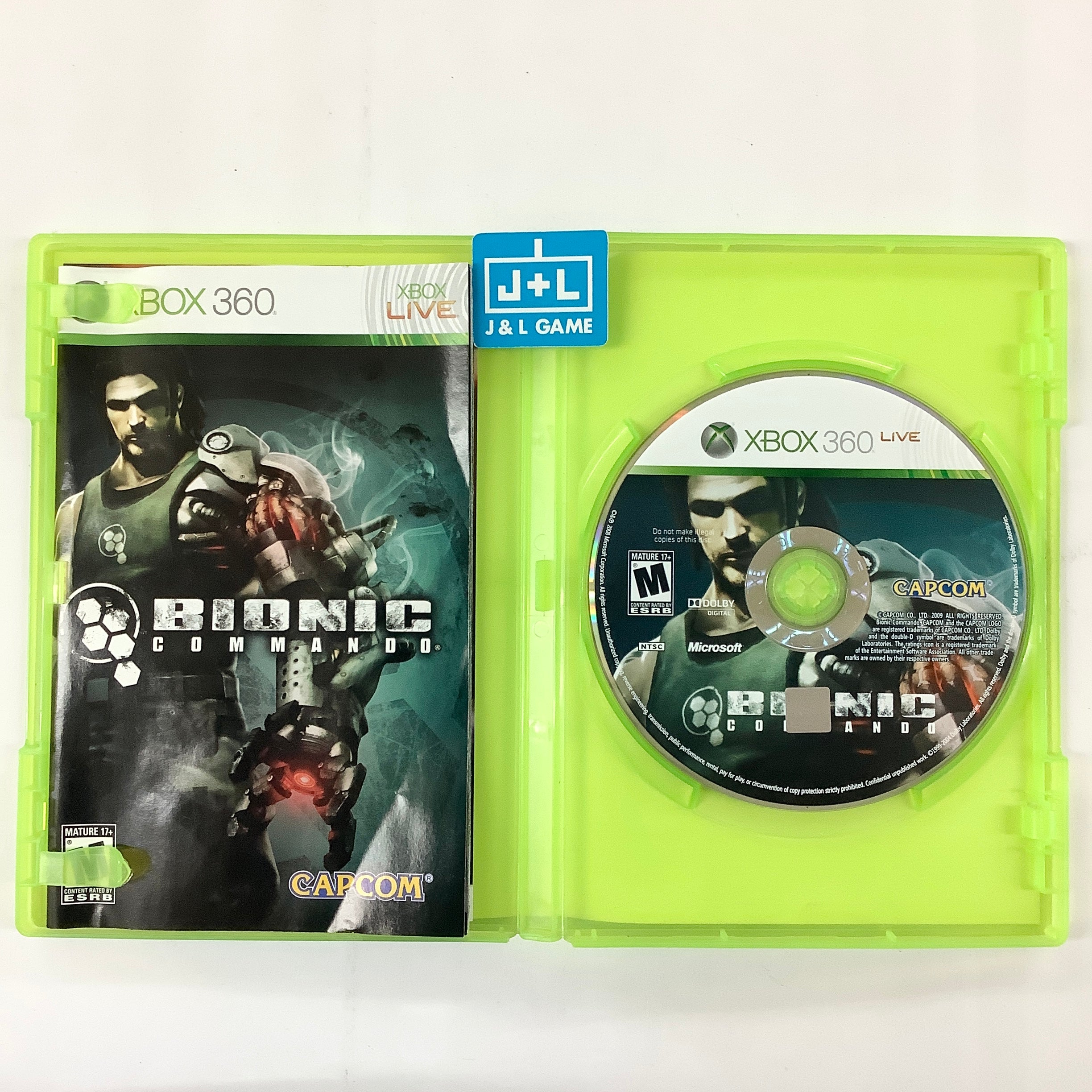 Bionic Commando Xbox 360 Pre Owned J L Game Bionic commando xbox 360 pre owned j l game