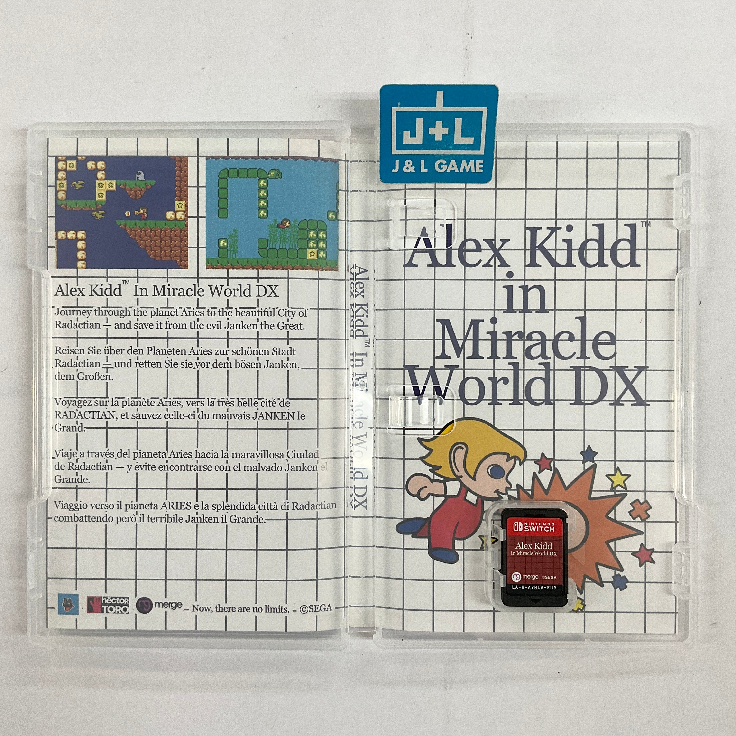 Alex Kidd In Miracle World DX - (NSW) Nintendo Switch [Pre-Owned] (European Import) Video Games Merge Games   