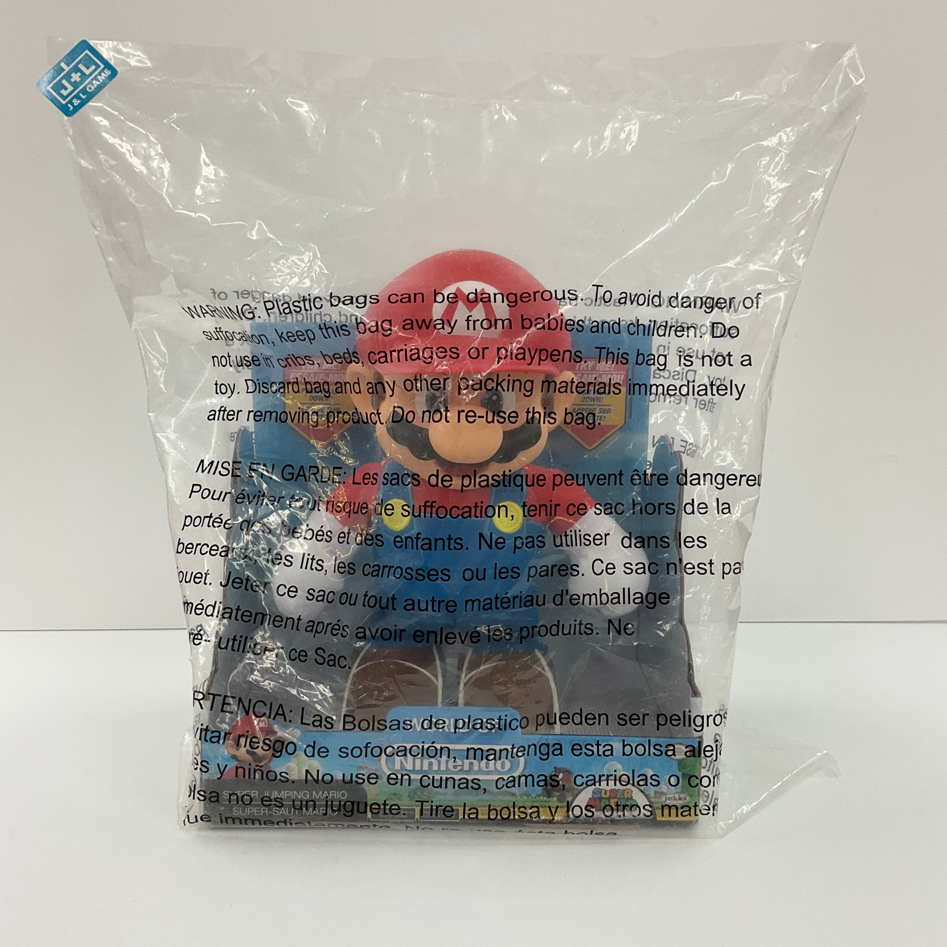 World of Nintendo Super Jumping Mario - Toys Toy Jakks Pacific   