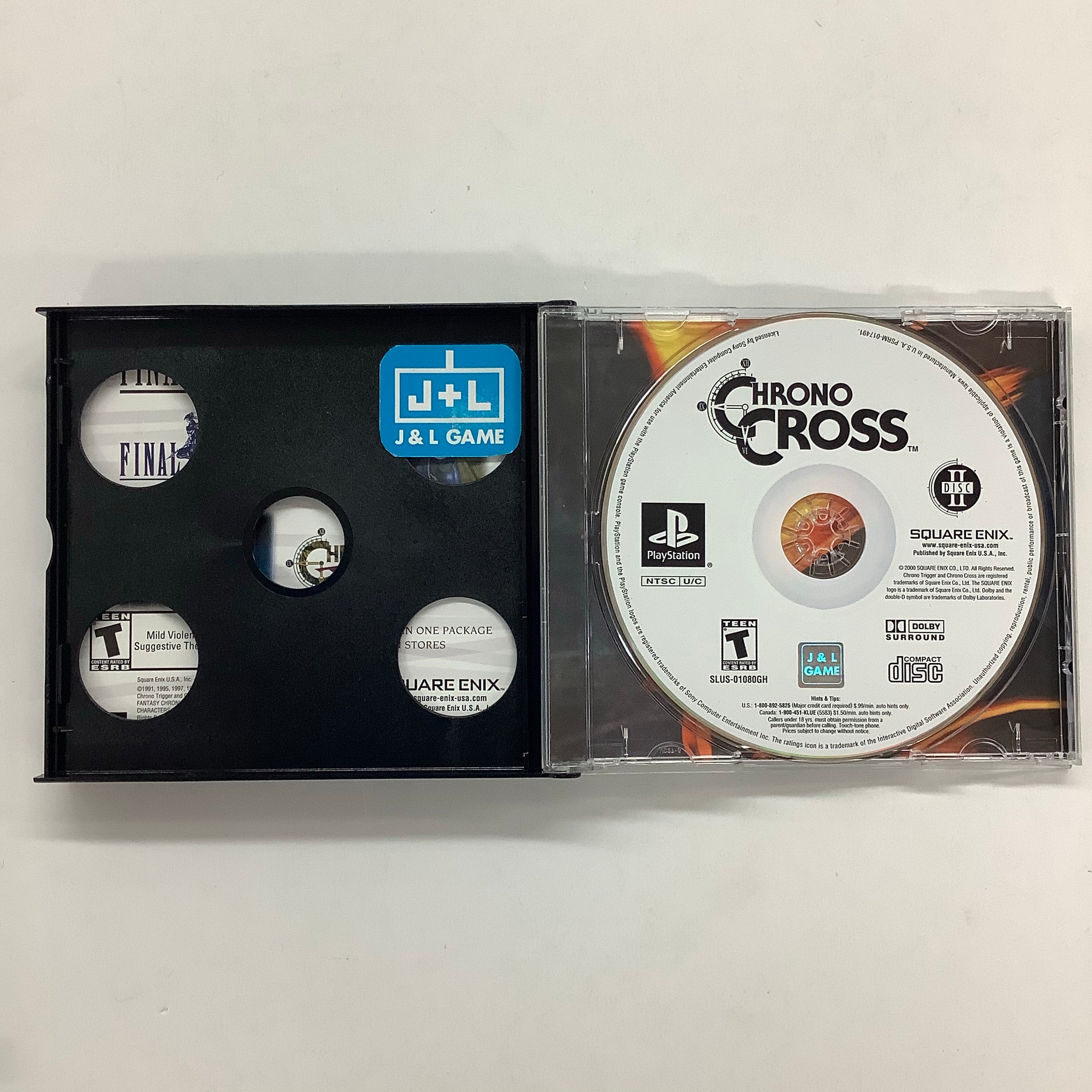 Chrono Cross (Greatest Hits) - (PS1) PlayStation 1 [Pre-Owned] Video Games Square EA   