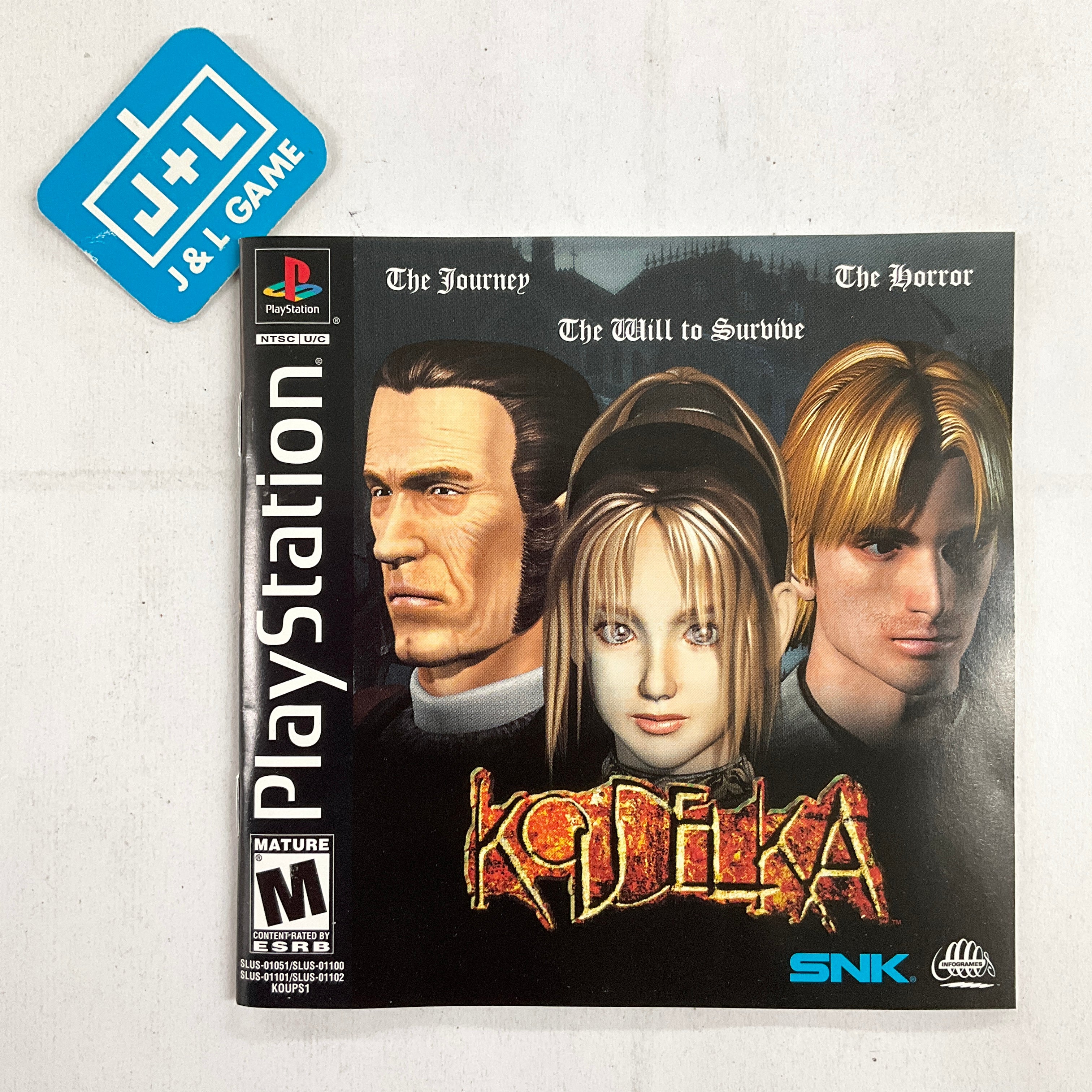 Koudelka - (PS1) PlayStation 1 [Pre-Owned] Video Games SNK   