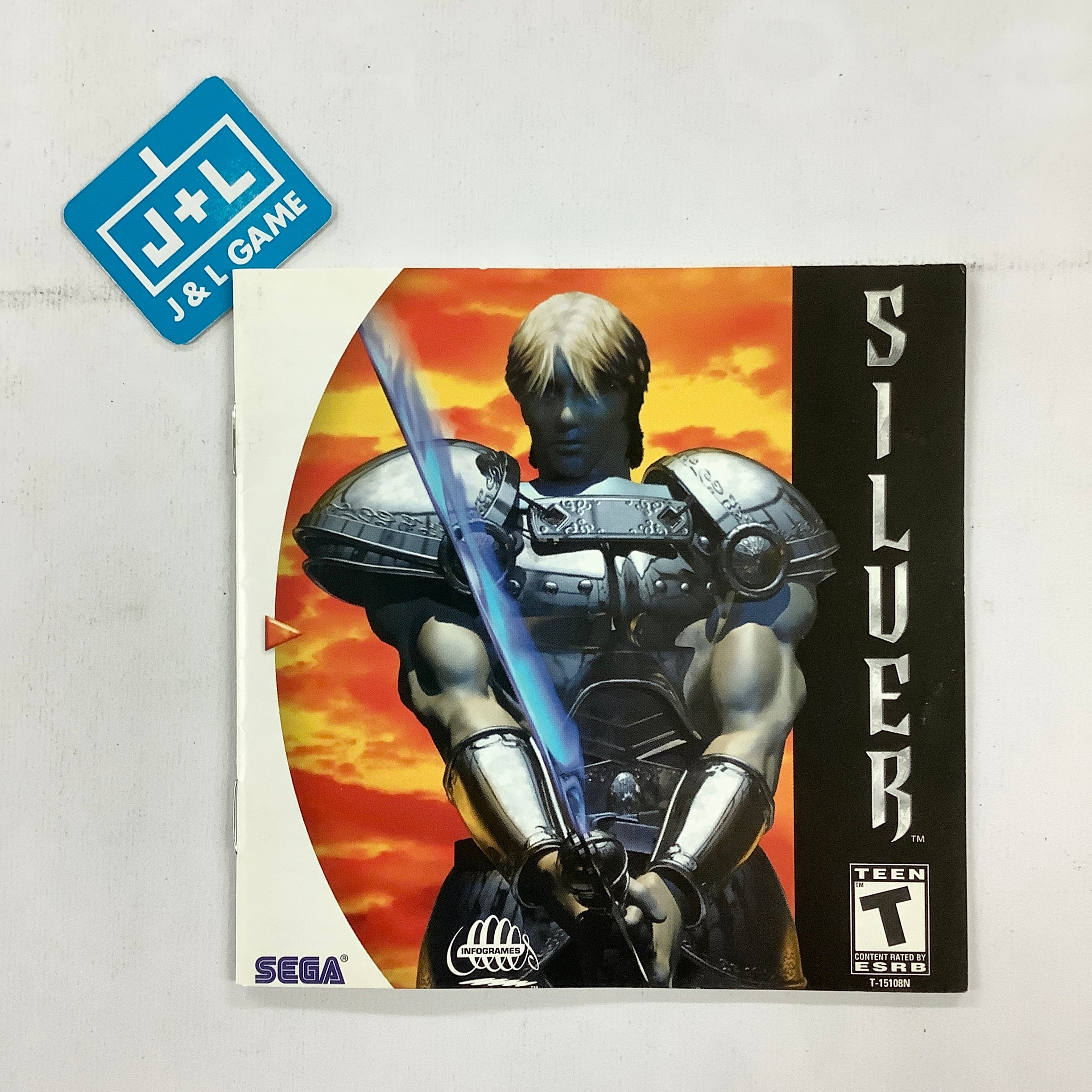 Silver - (DC) SEGA Dreamcast  [Pre-Owned] Video Games Infogrames   