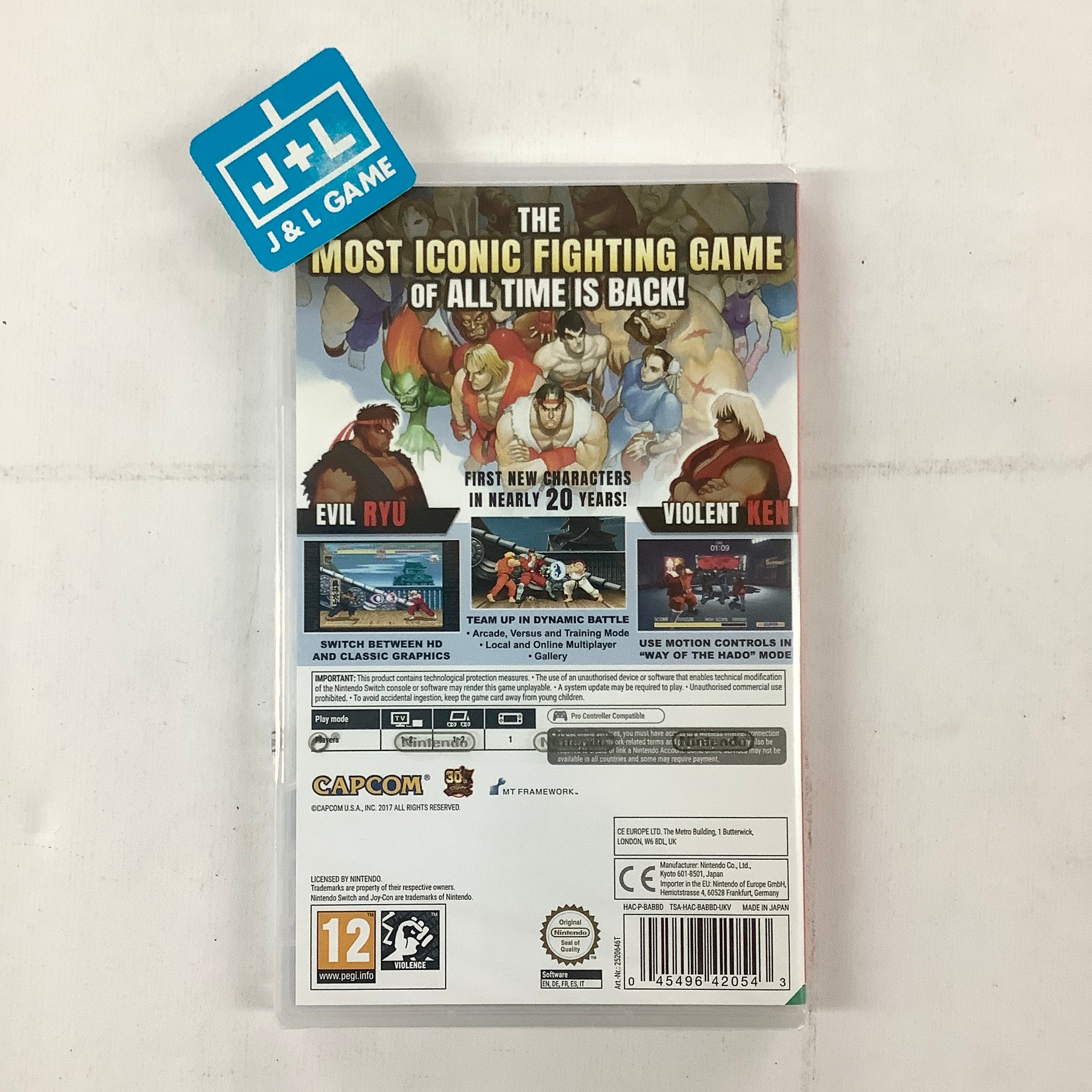 Ultra Street Fighter II: The Final Challengers - (NSW) Nintendo Switch (European Import) Video Games Nintendo   