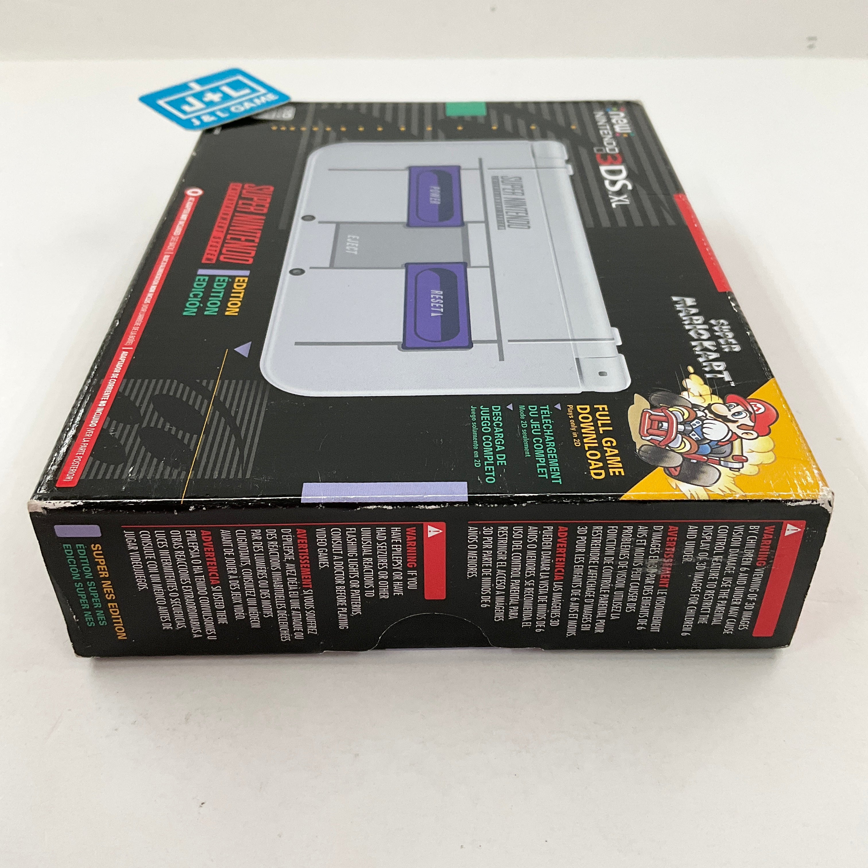 New Nintendo 3DS XL Console (Super NES Edition + Super Mario Kart) - Nintendo 3DS [Pre-Owned] Consoles Nintendo   