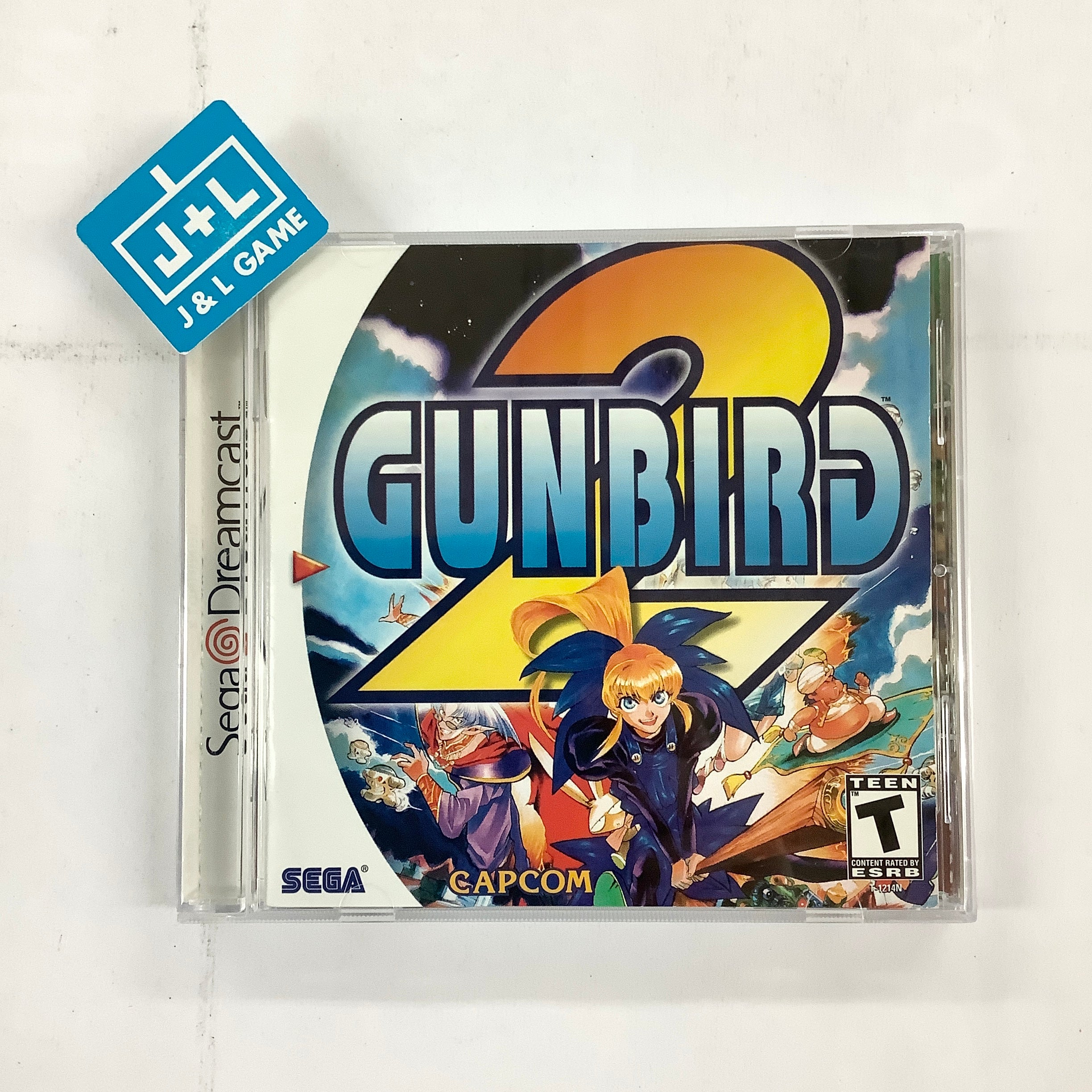 Gunbird 2 - (DC) SEGA Dreamcast  [Pre-Owned] Video Games Capcom   