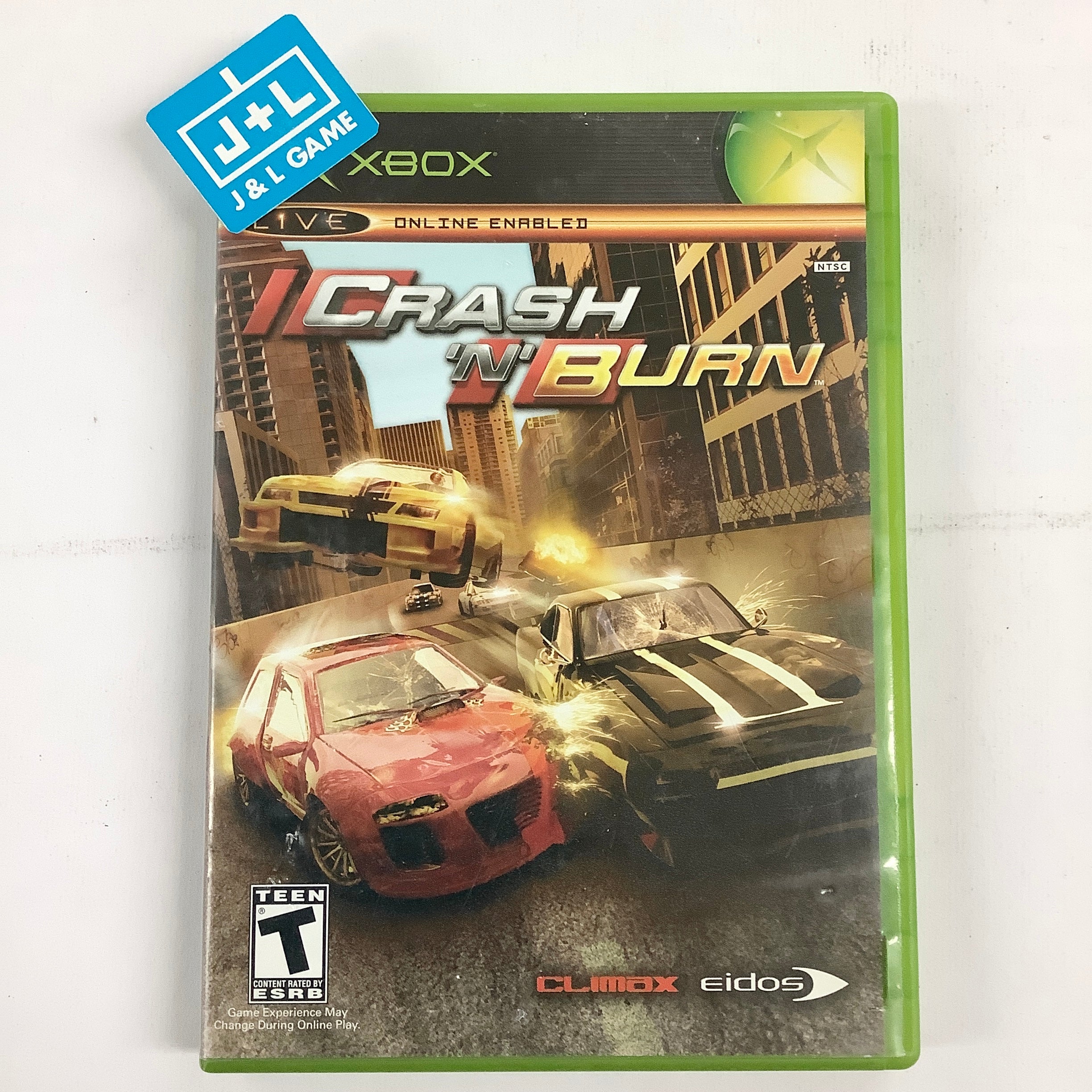 Crash 'N' Burn - (XB) Xbox [Pre-Owned] Video Games Eidos Interactive   
