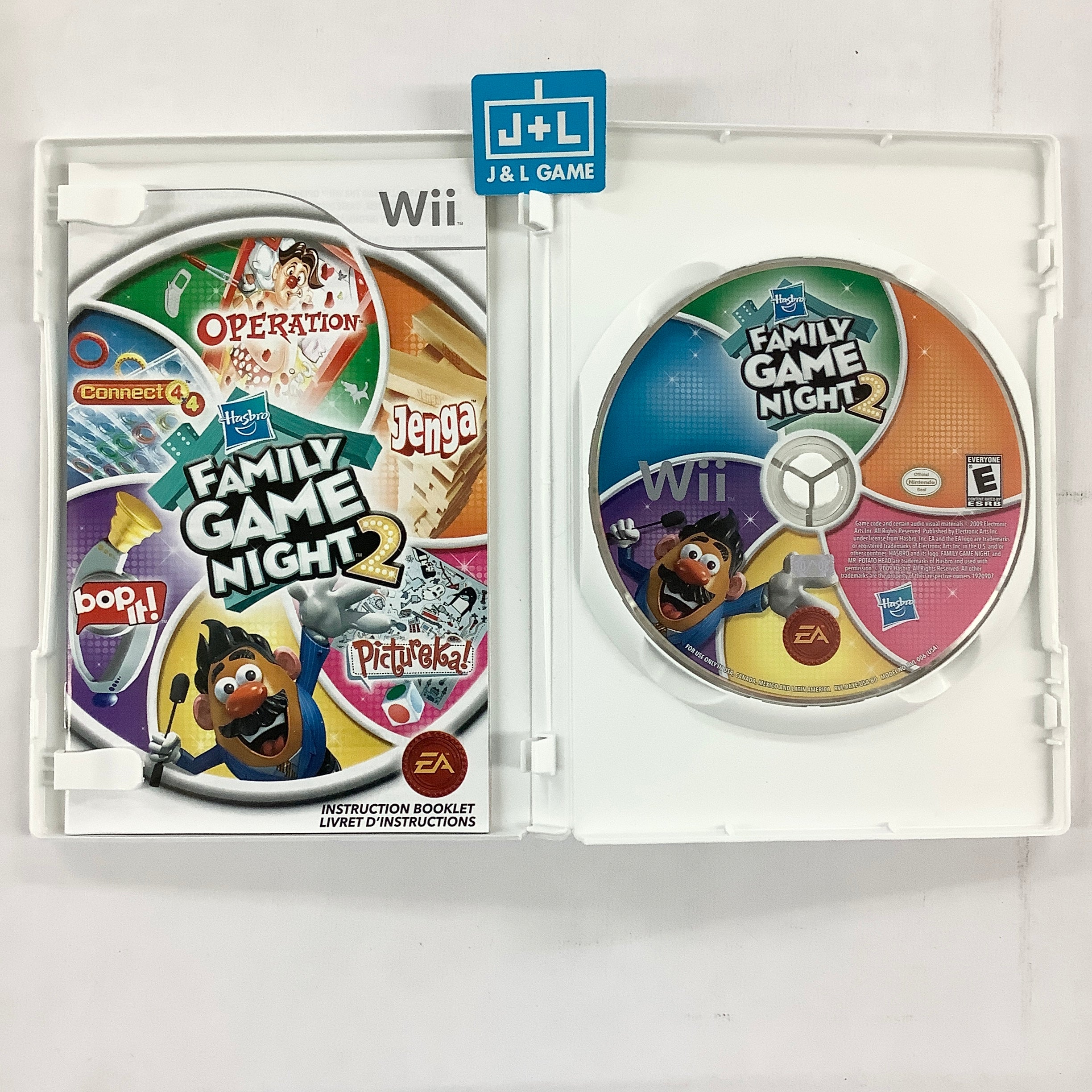 Hasbro Family Game Night 2 - Nintendo Wii [Pre-Owned] Video Games Electronic Arts   