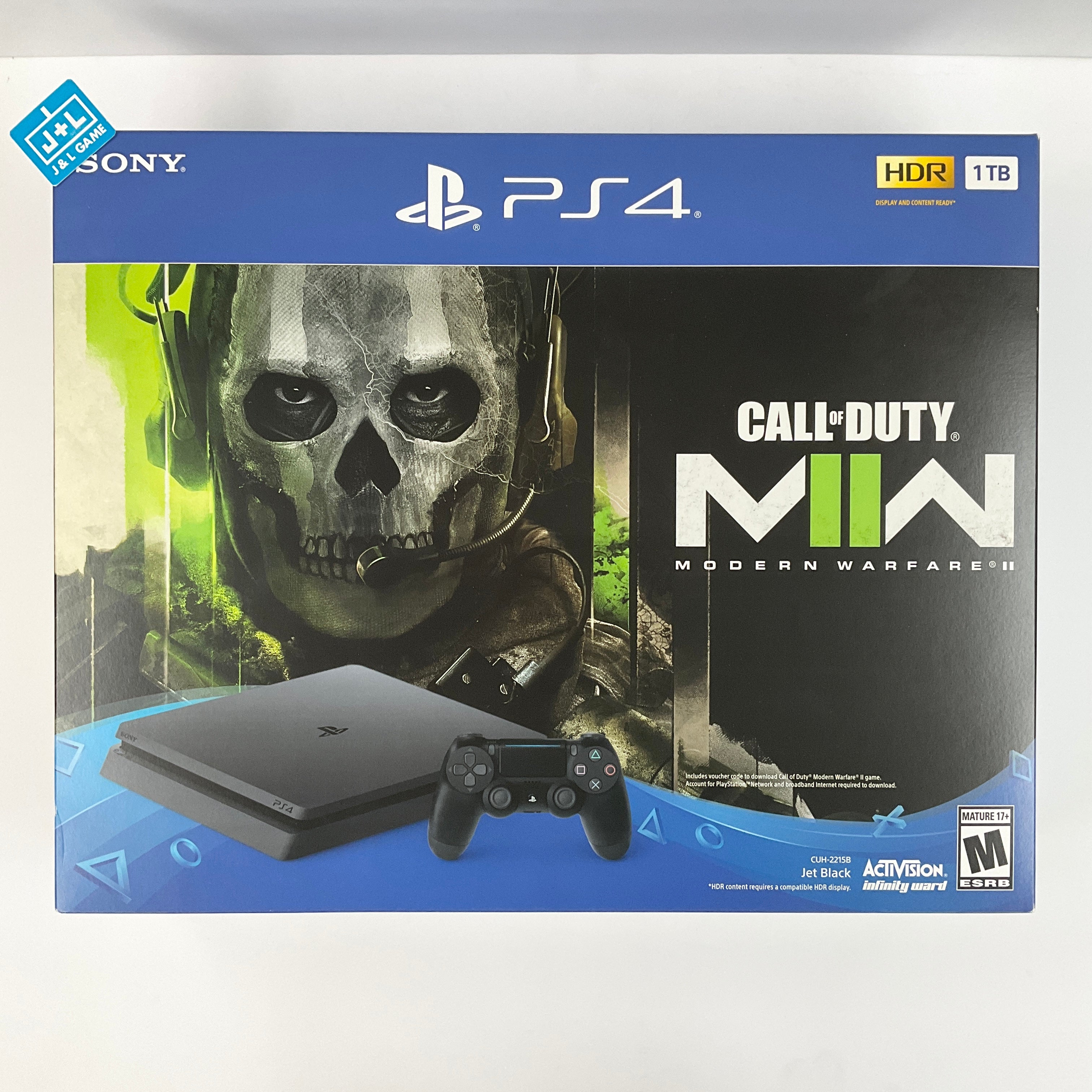 SONY PlayStation 4 Slim 1TB Console (Call of Duty Modern Warfare II Bundle) - (PS4) PlayStation 4 Consoles Sony   