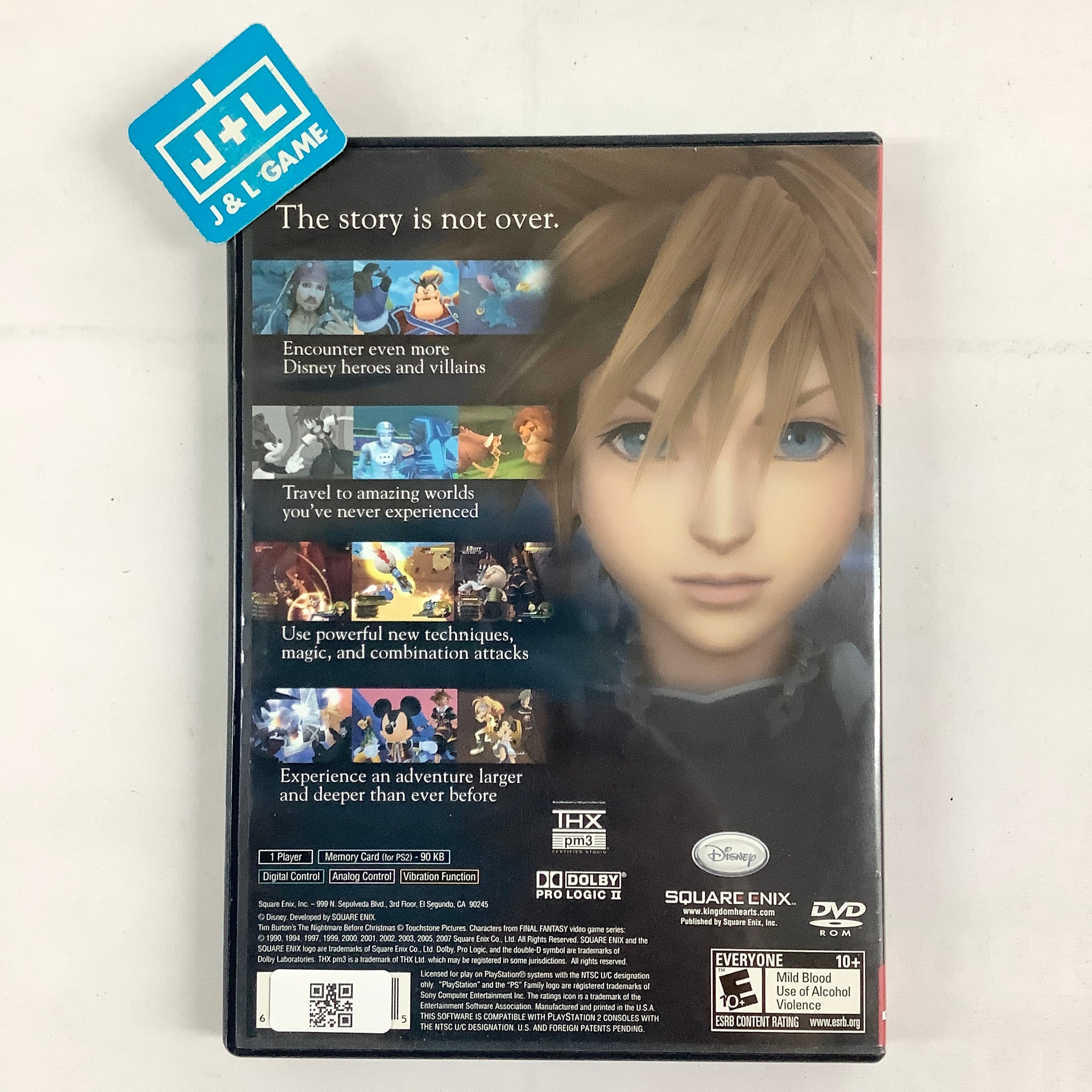 Kingdom Hearts II (Greatest Hits) - (PS2) PlayStation 2 [Pre-Owned] Video Games Square Enix   
