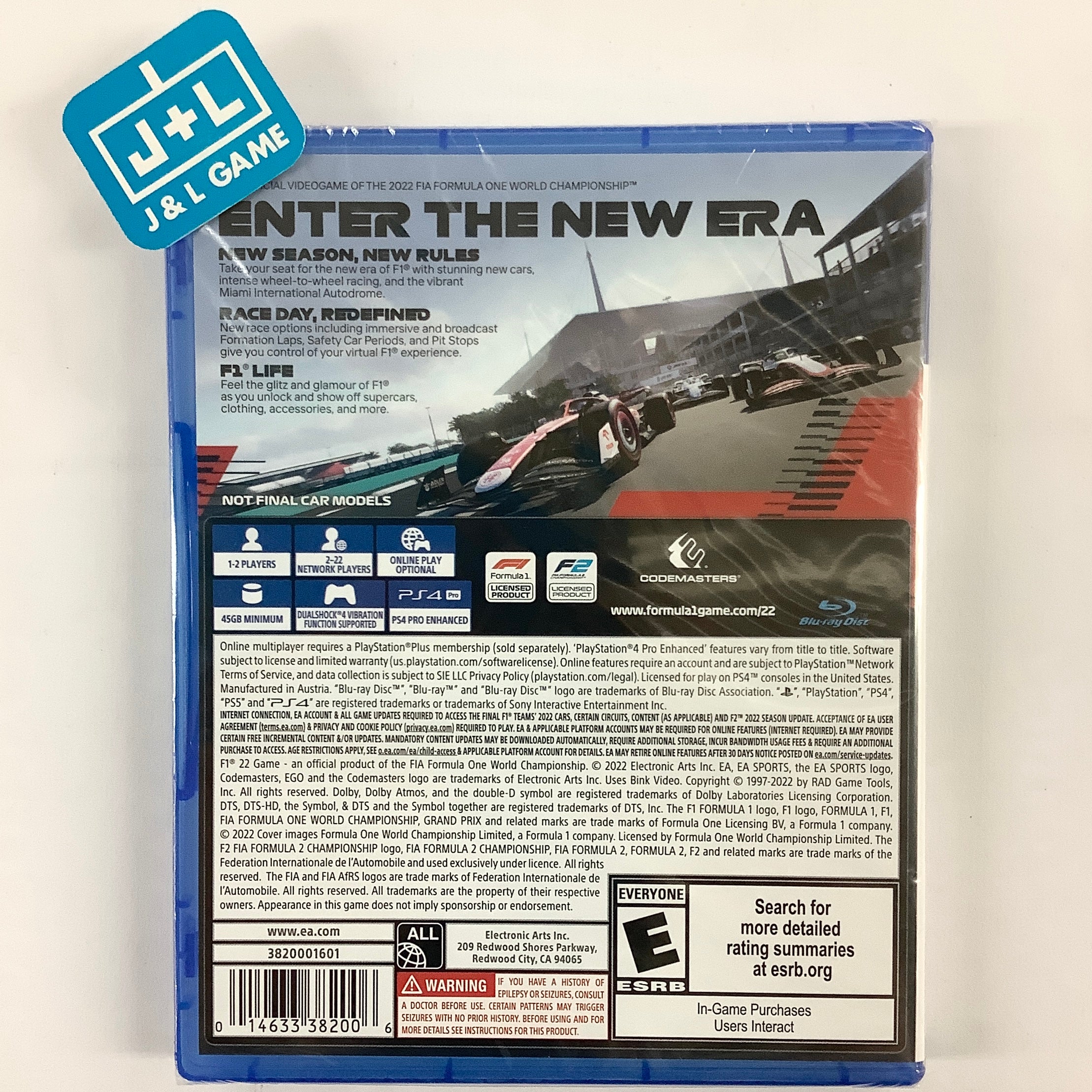 F1 22 – (PS4) PlayStation 4 Video Games Electronic Arts