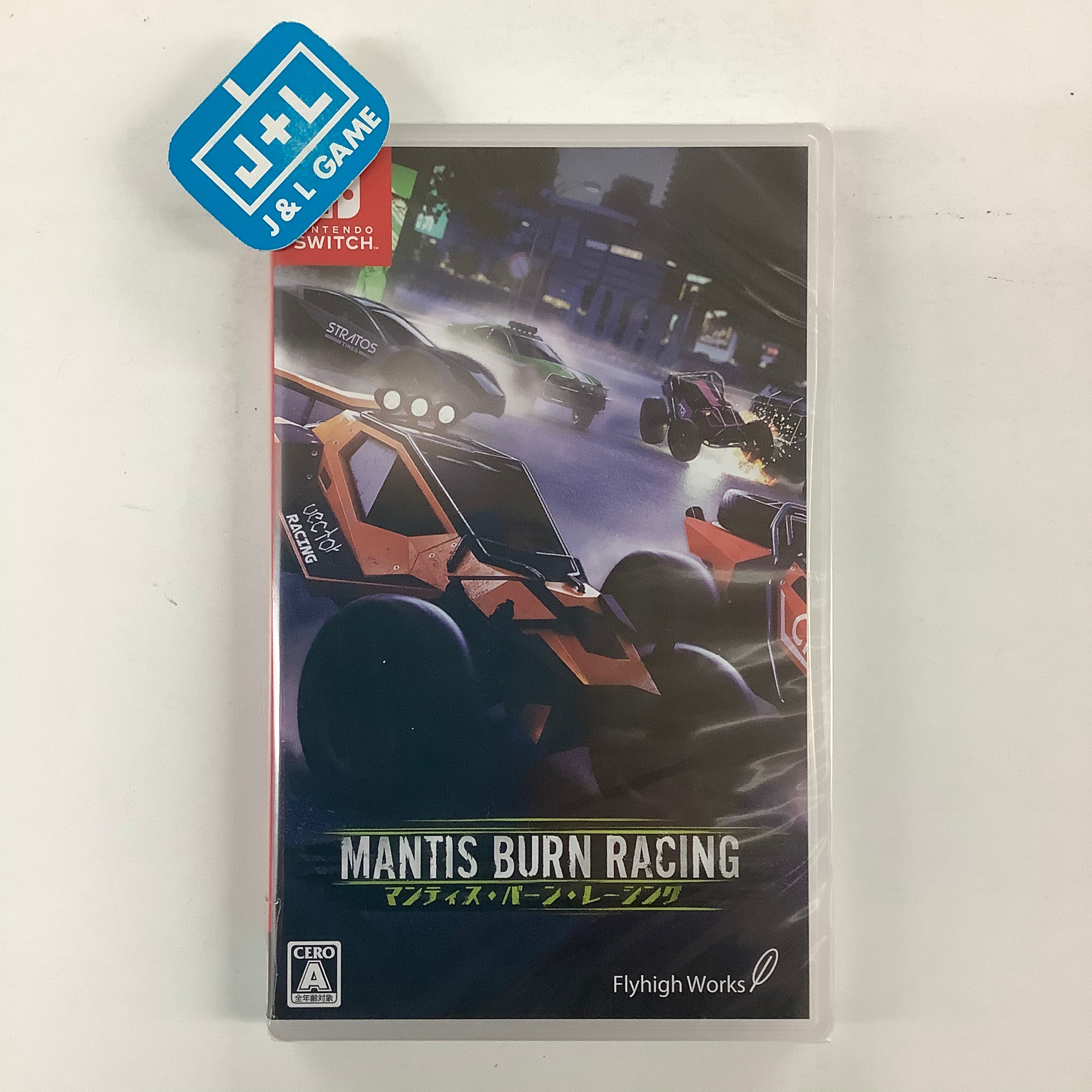 Mantis Burn Racing - (NSW) Nintendo Switch (Japanese Import) Video Games J&L Video Games New York City   