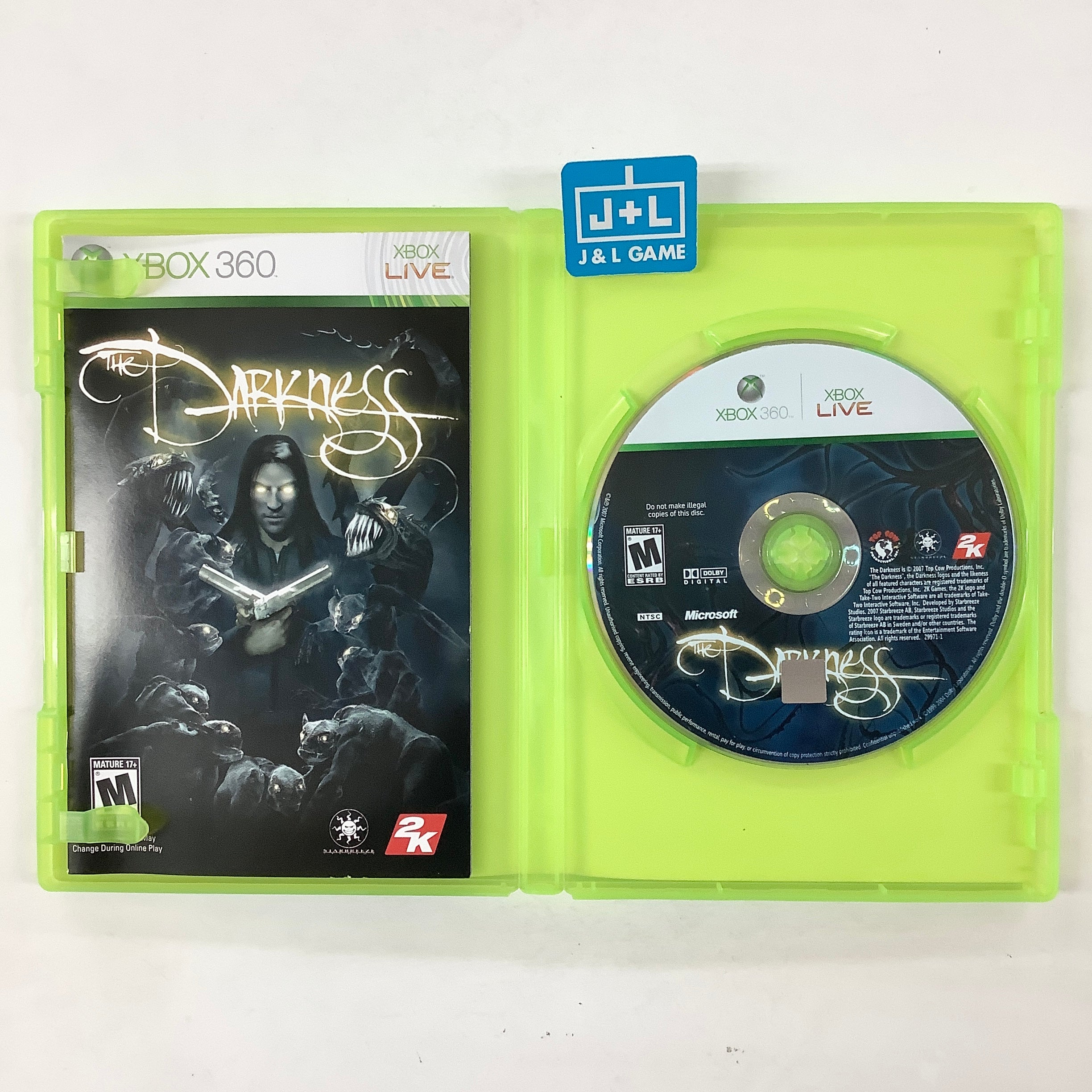 The Darkness - Xbox 360 [Pre-Owned] Video Games 2K Games   