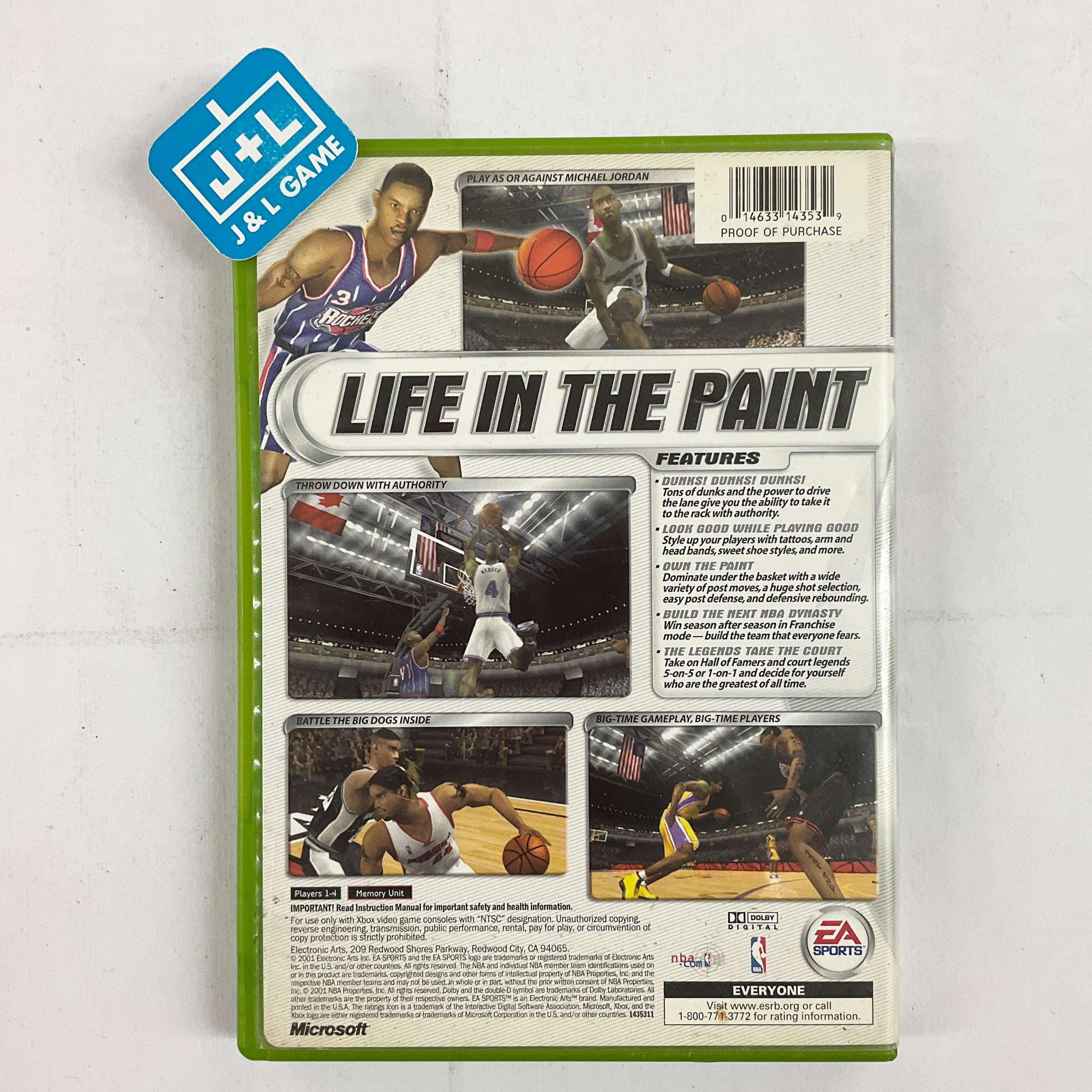 NBA Live 2002 - (XB) Xbox [Pre-Owned] Video Games Electronic Arts   